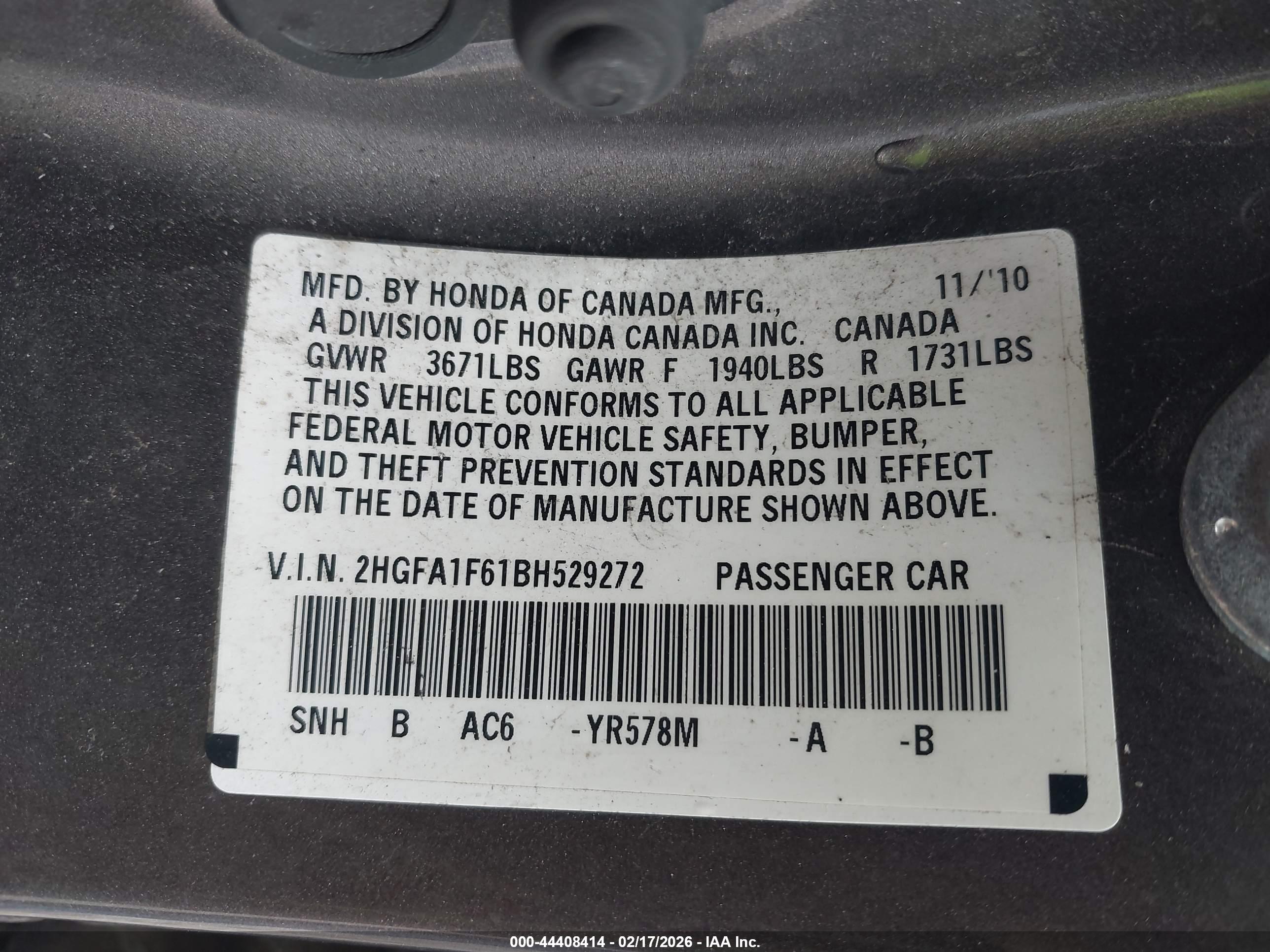 HONDA CIVIC image 9