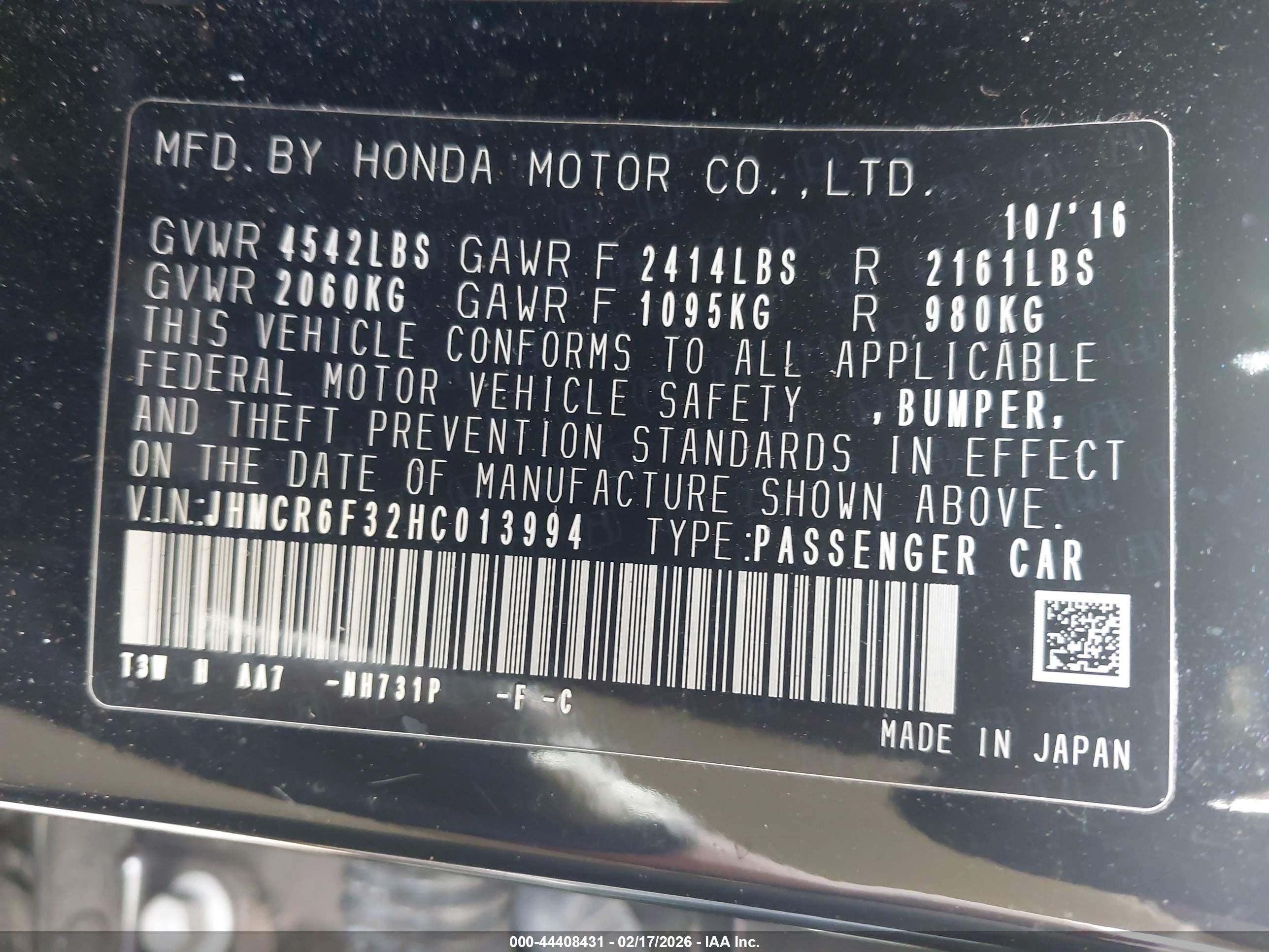 HONDA ACCORD image 9