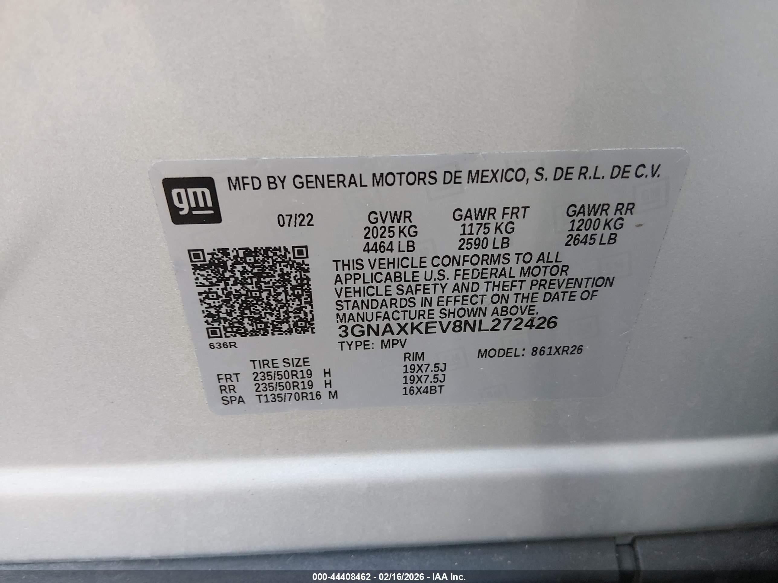 CHEVROLET EQUINOX image 9