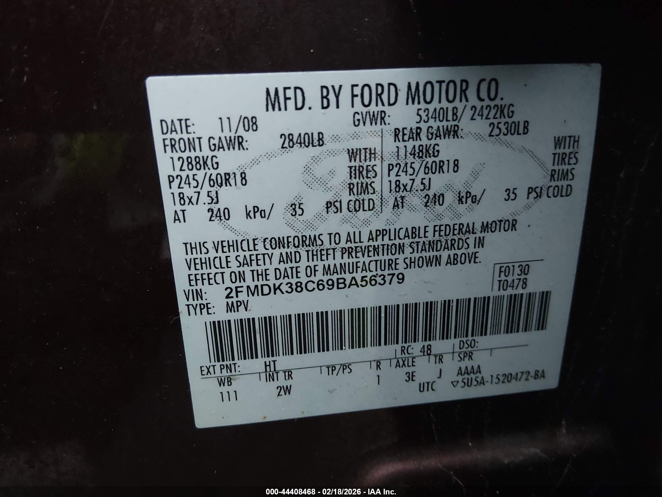 FORD EDGE image 9
