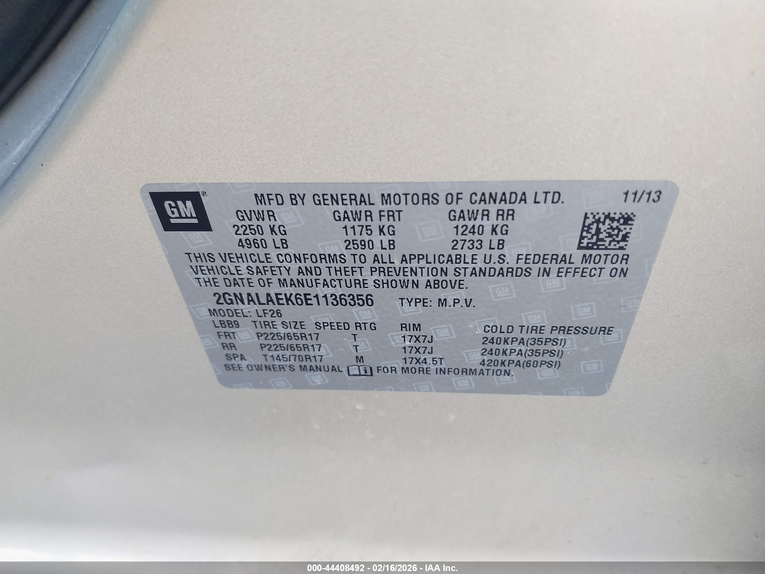 CHEVROLET EQUINOX image 9