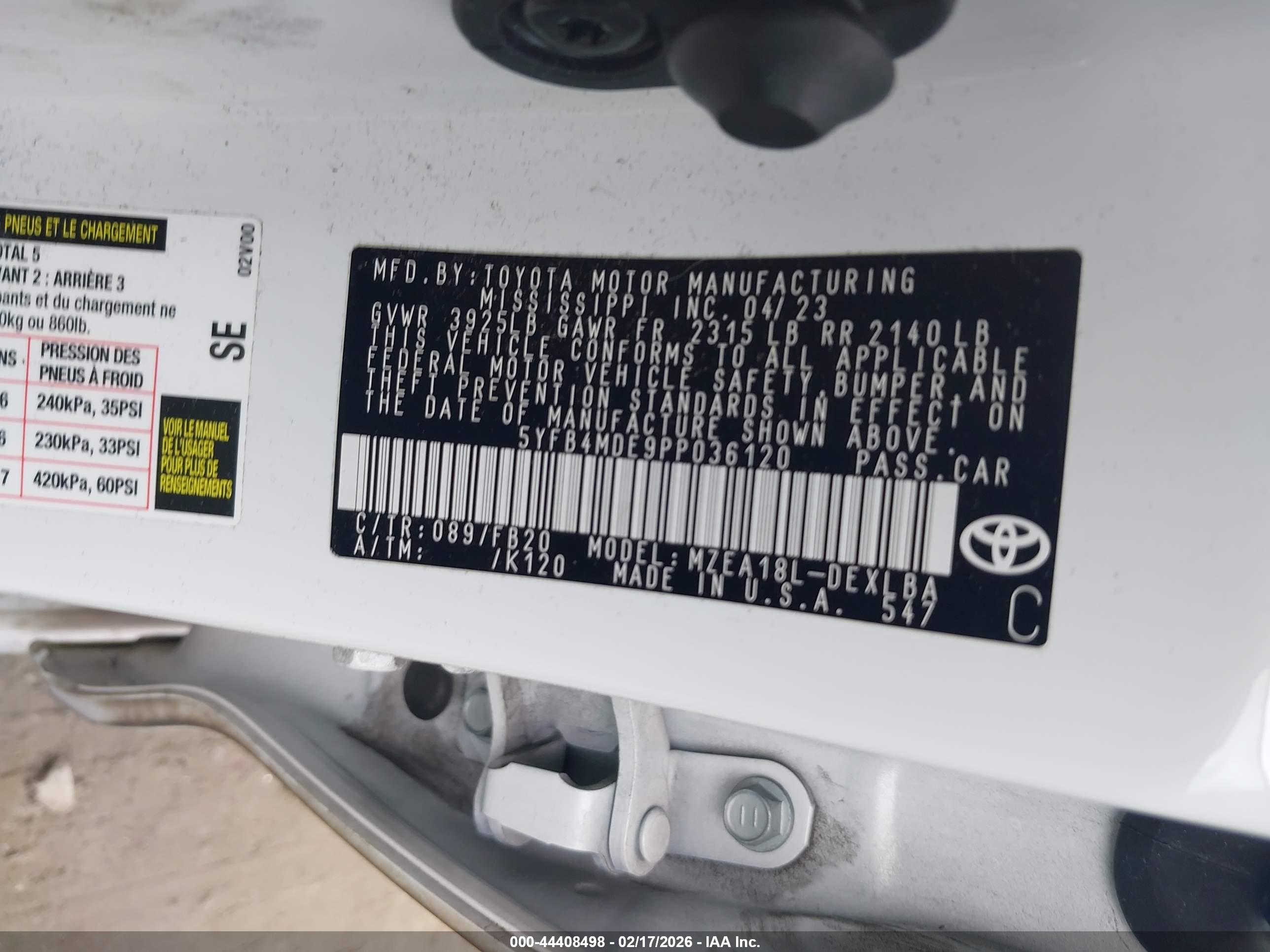 TOYOTA COROLLA image 9