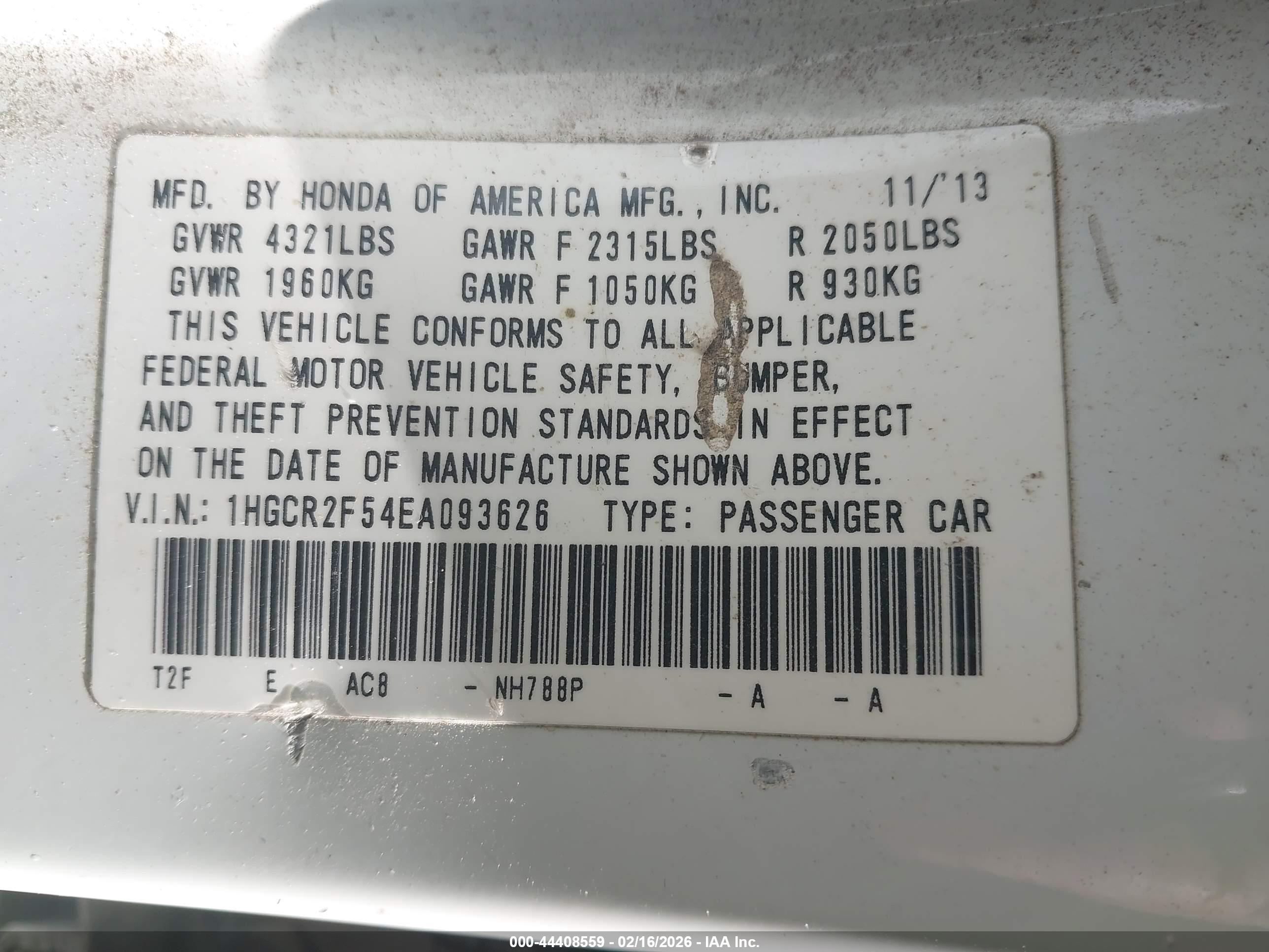HONDA ACCORD image 9
