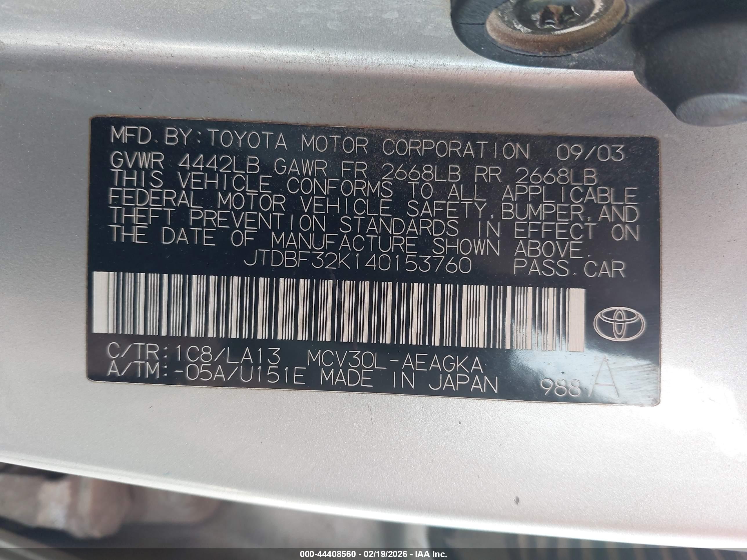 TOYOTA CAMRY image 9