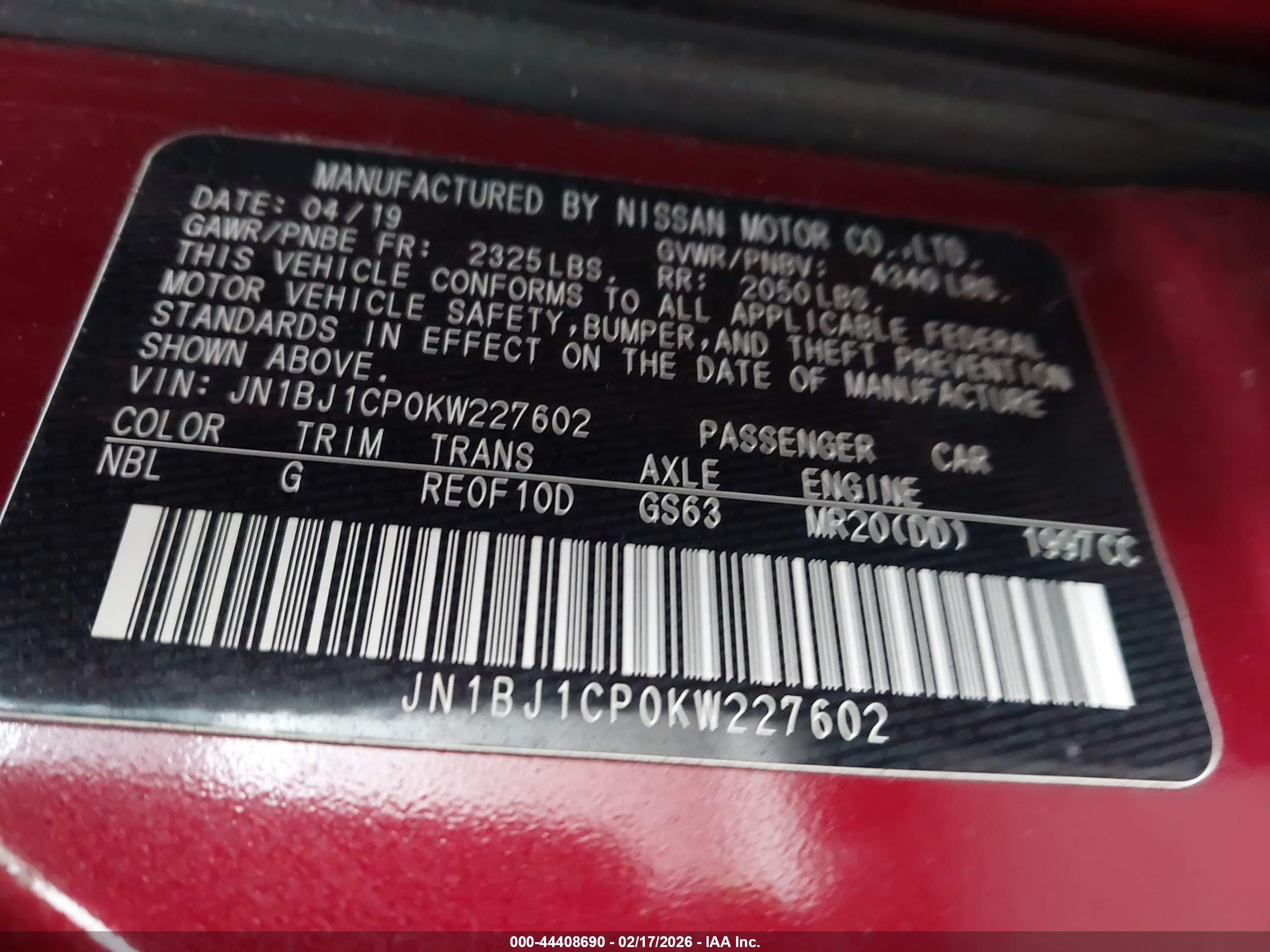 NISSAN ROGUE image 9