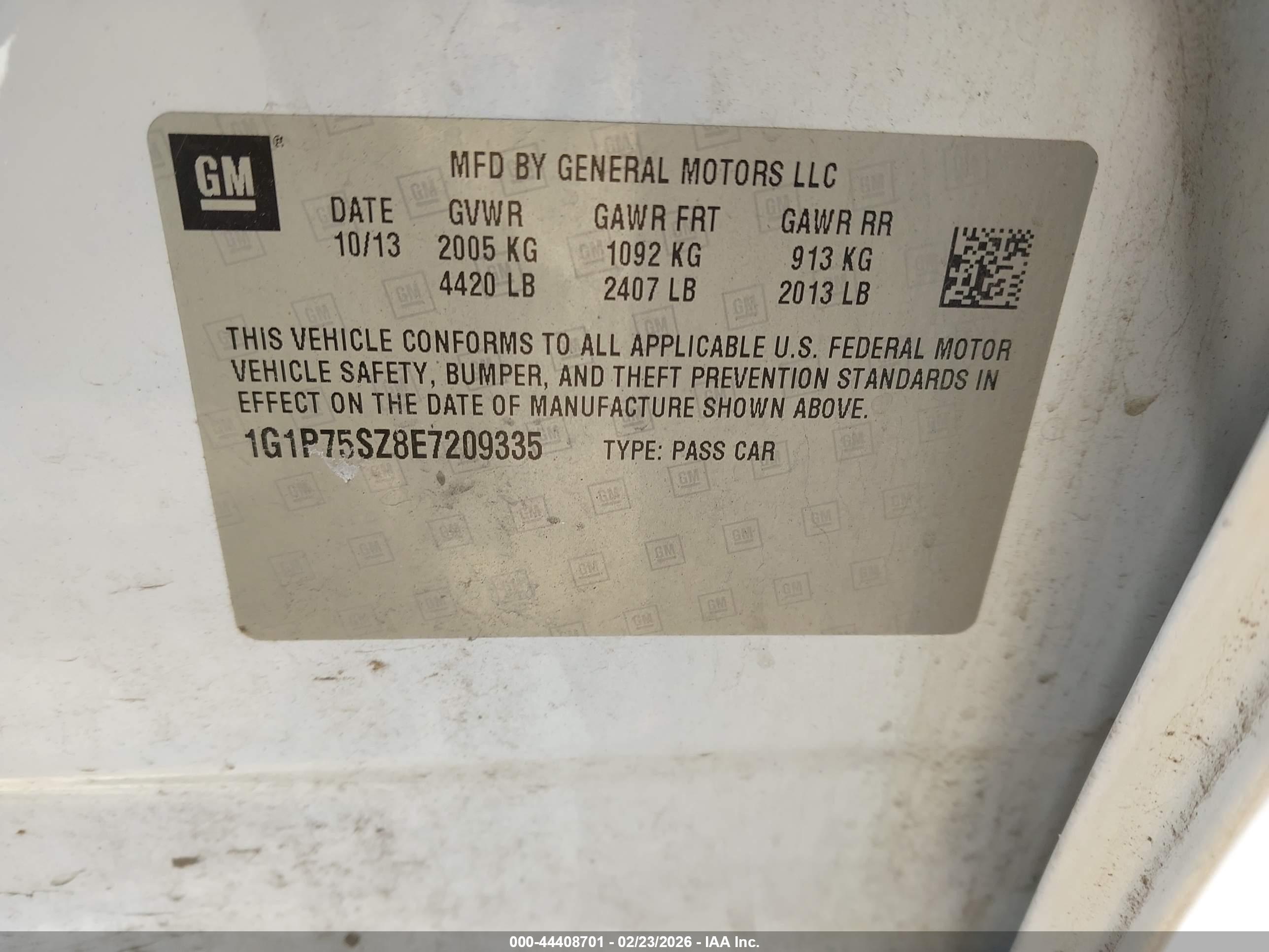 CHEVROLET CRUZE image 9