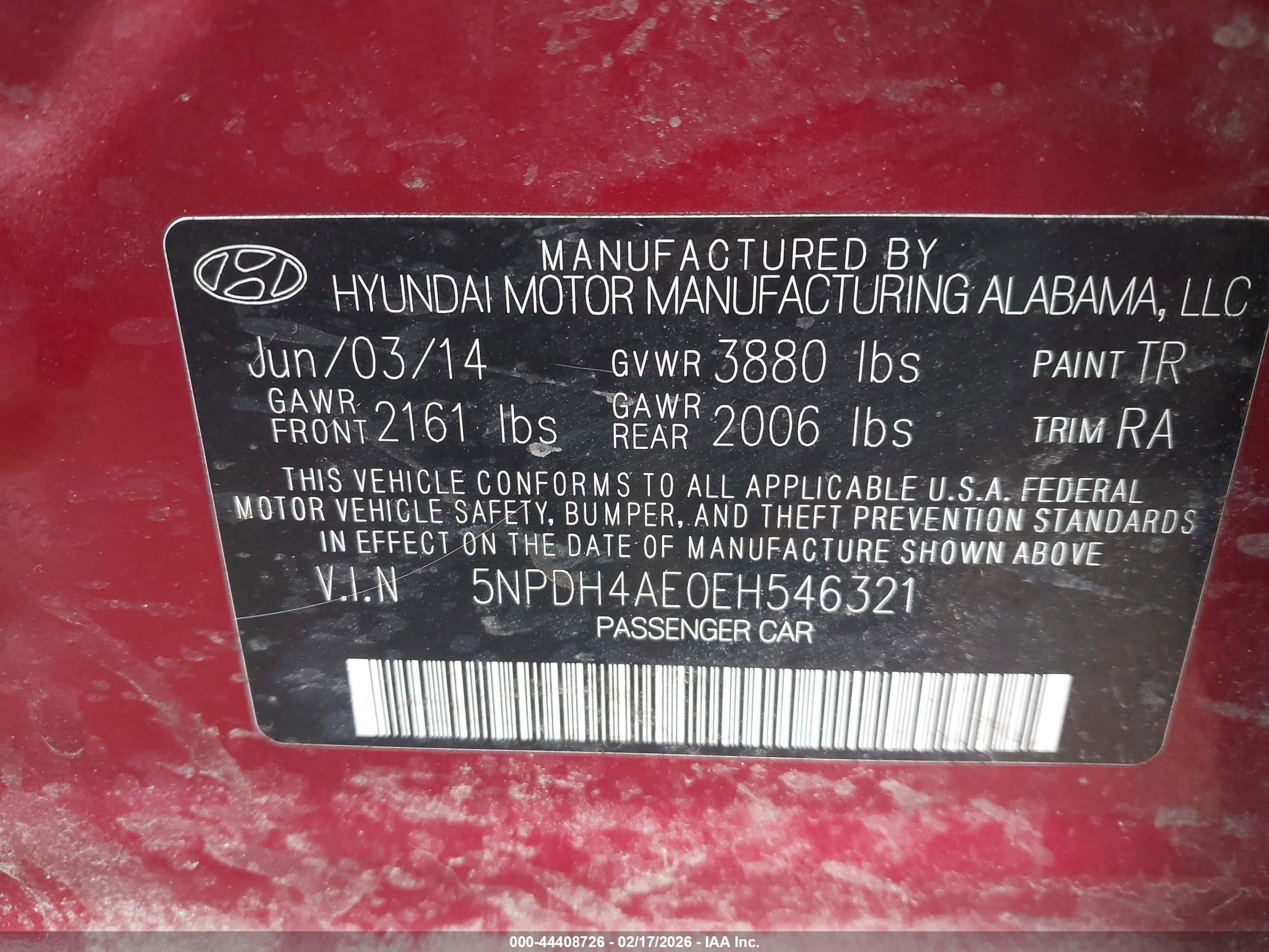 HYUNDAI ELANTRA image 9