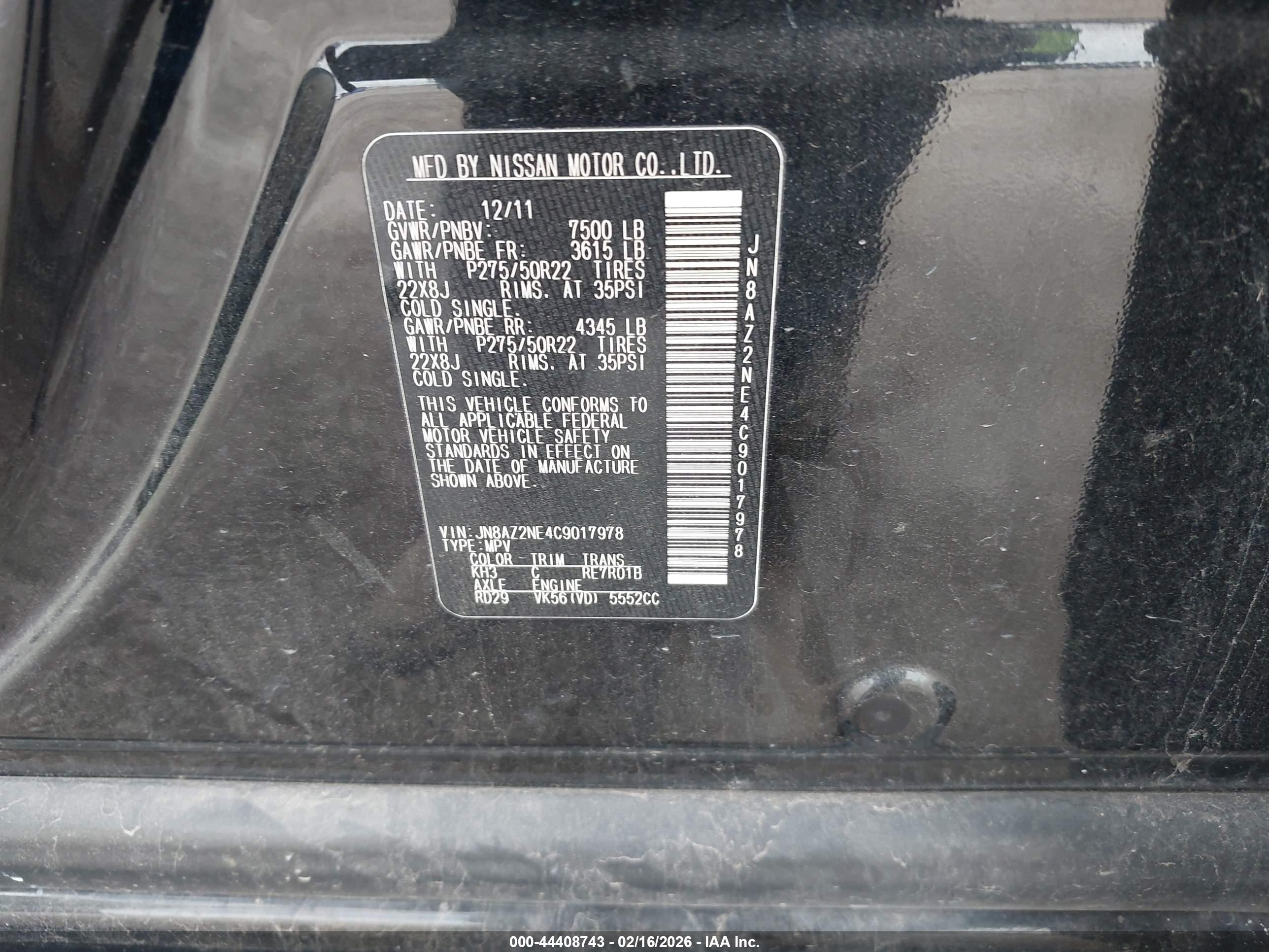 INFINITI QX56 image 9