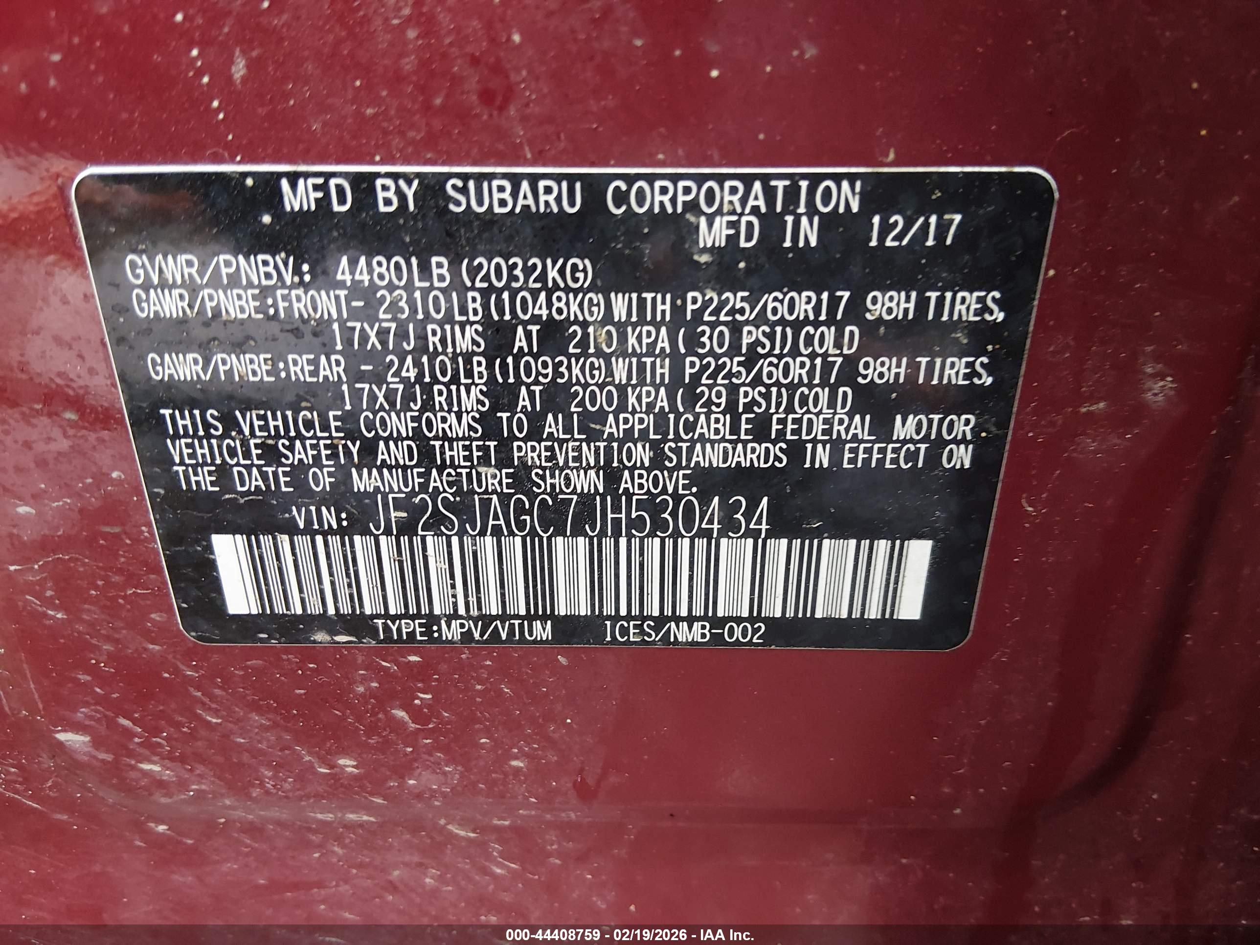 SUBARU FORESTER image 9