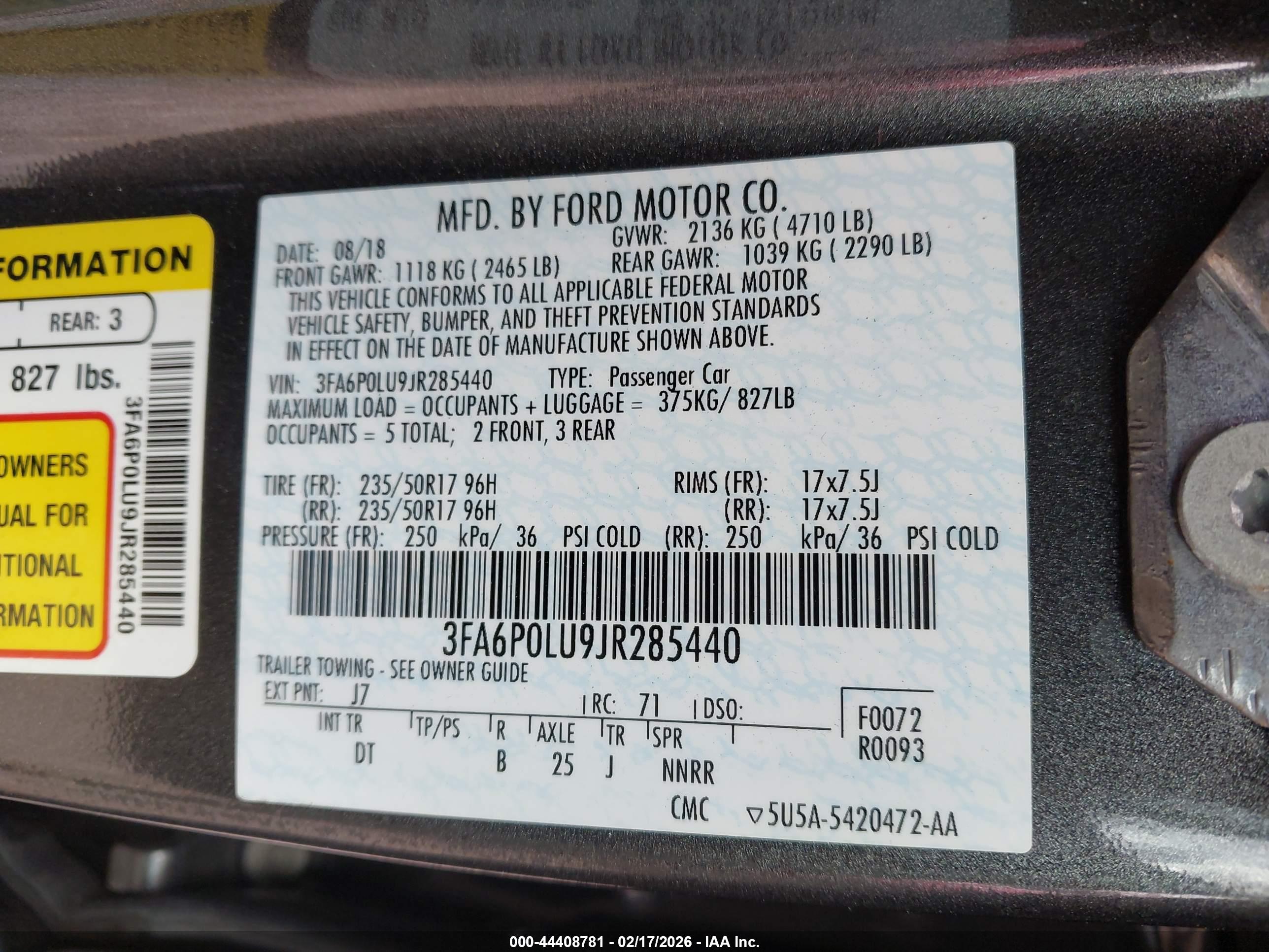 FORD FUSION image 9