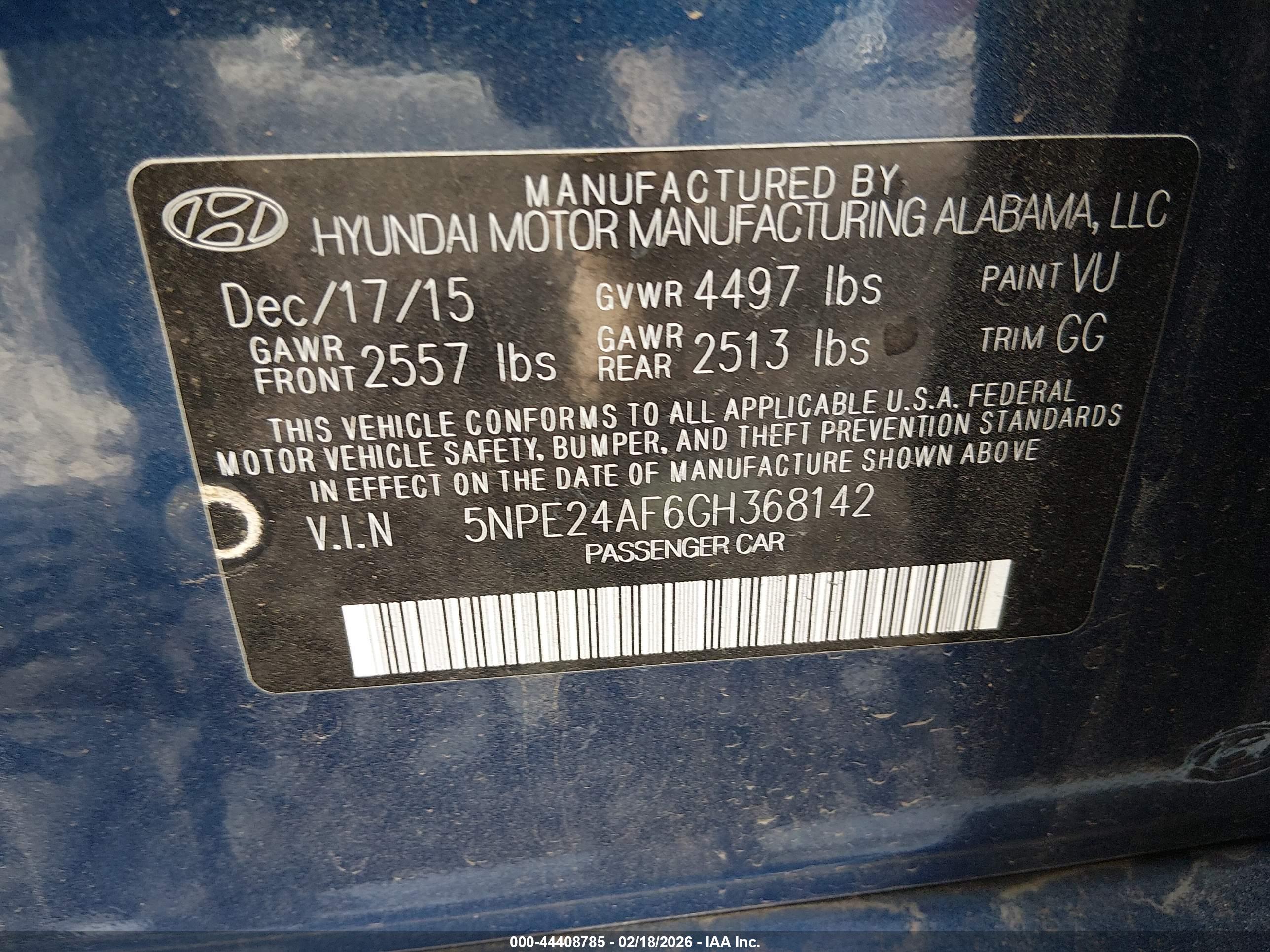 HYUNDAI SONATA image 9