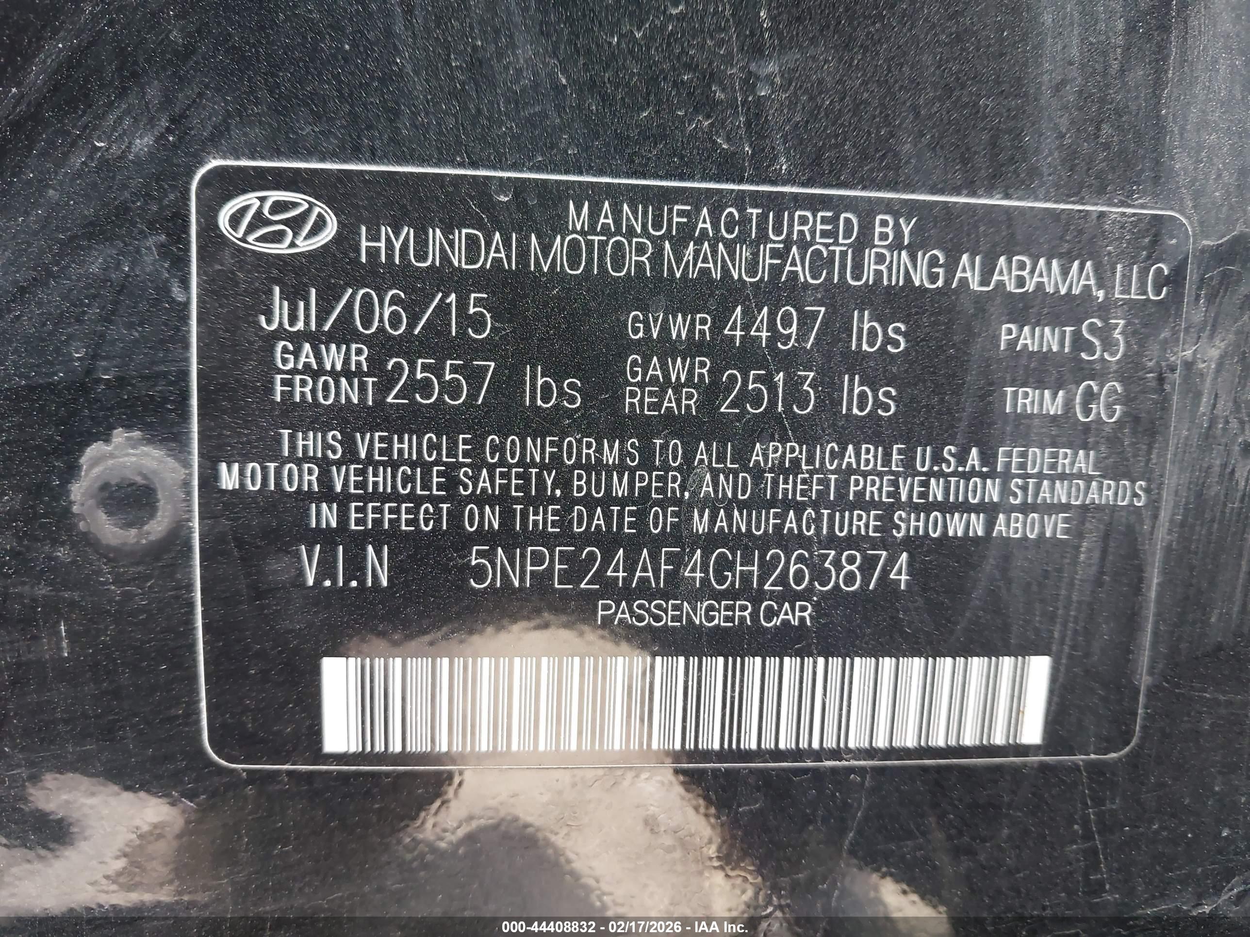 HYUNDAI SONATA image 9