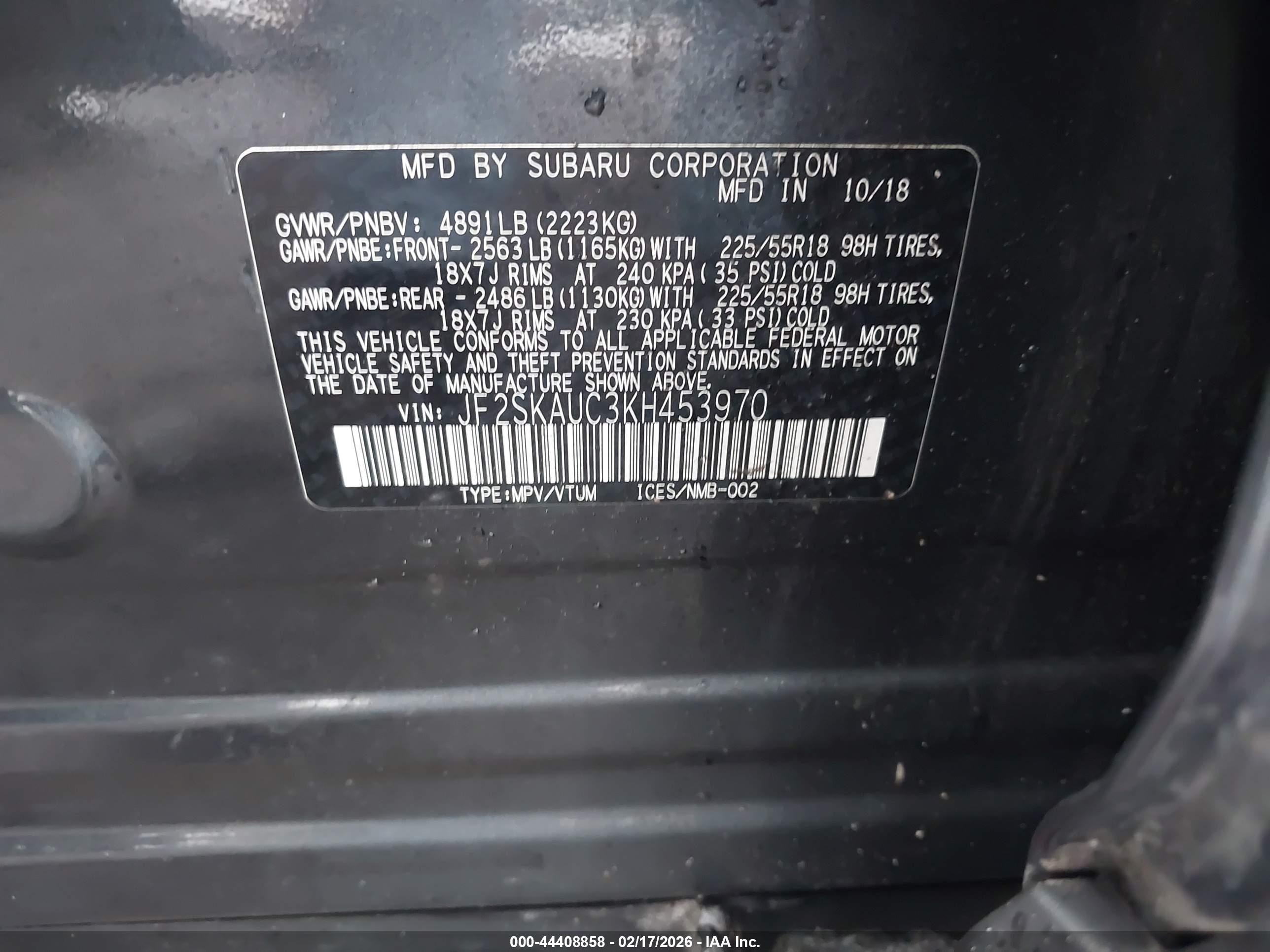 SUBARU FORESTER image 9