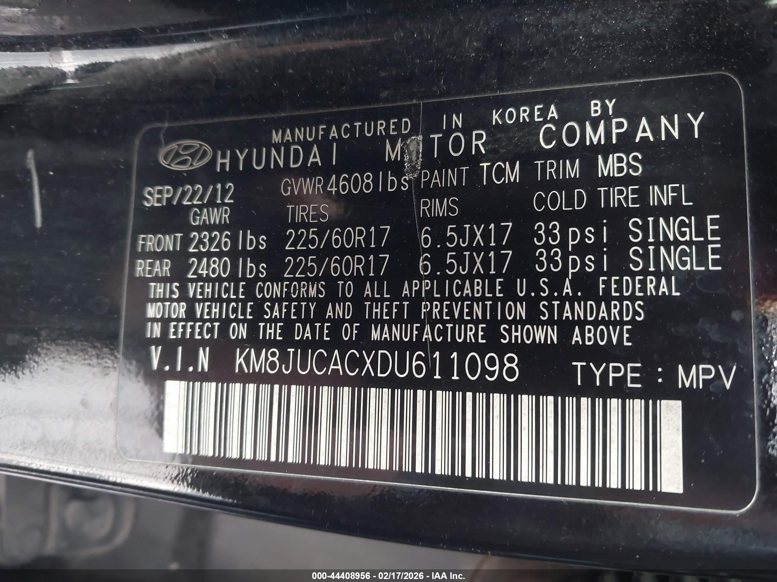 HYUNDAI TUCSON image 9