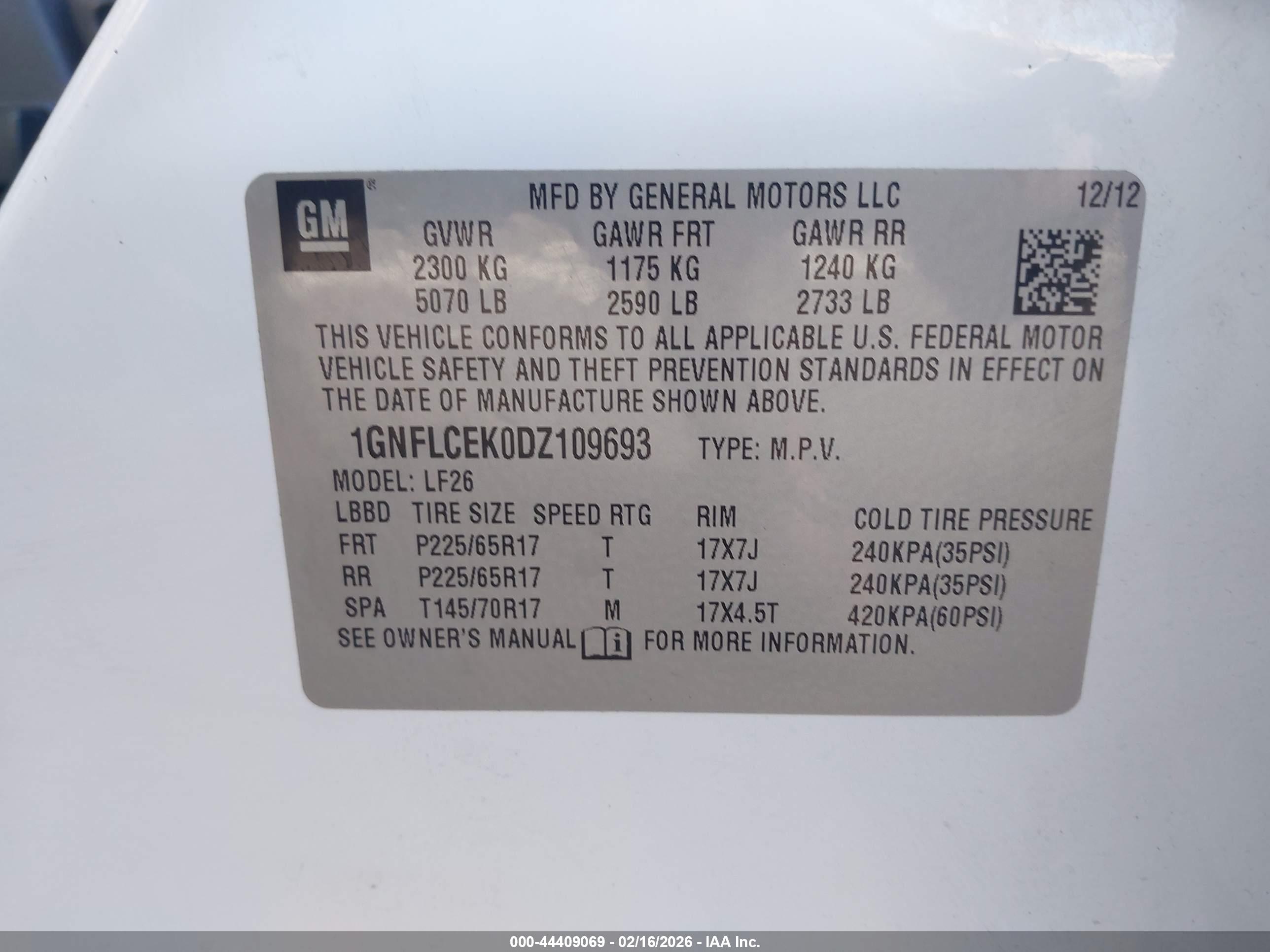 CHEVROLET EQUINOX image 9