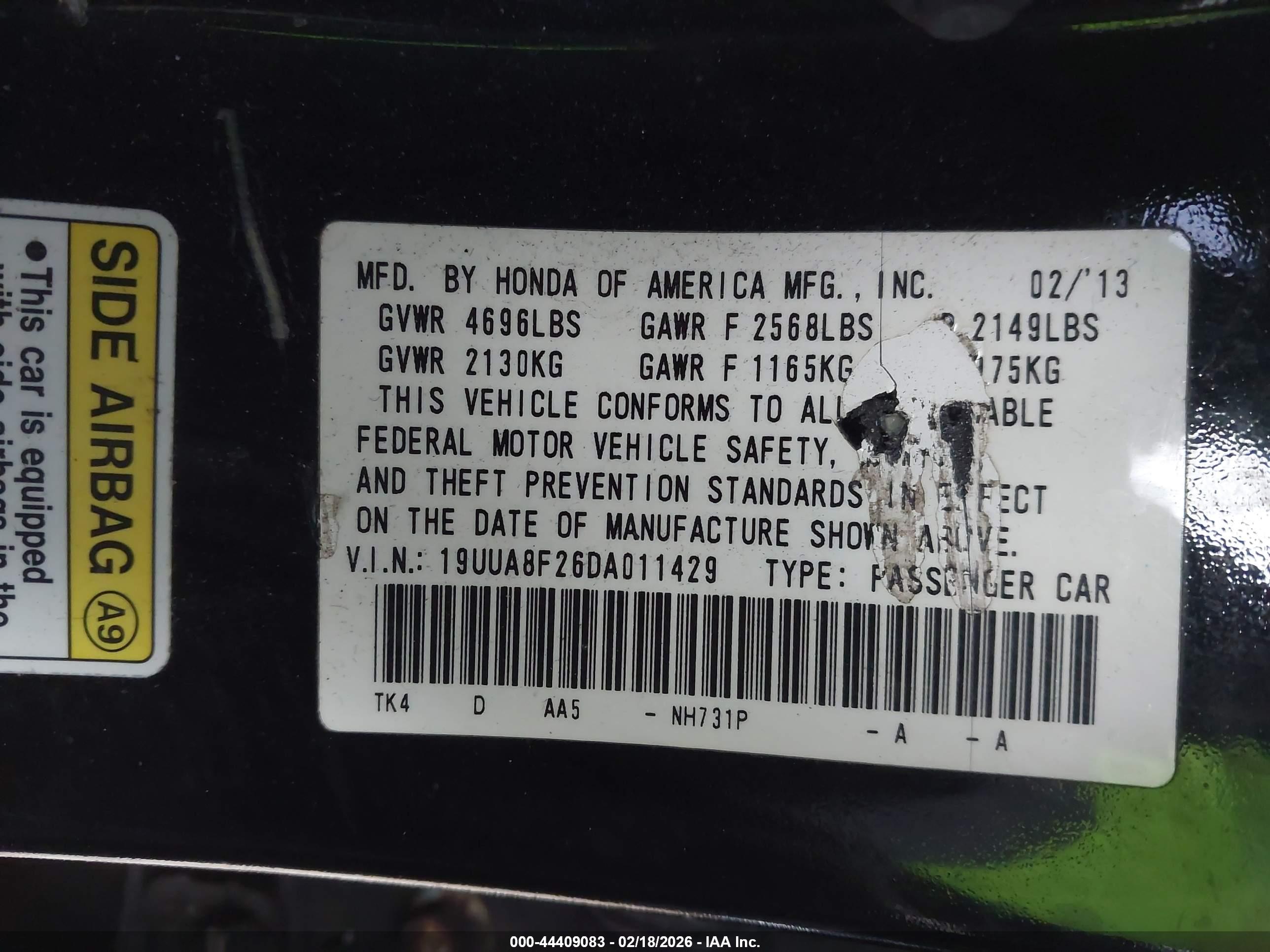 ACURA TL image 9