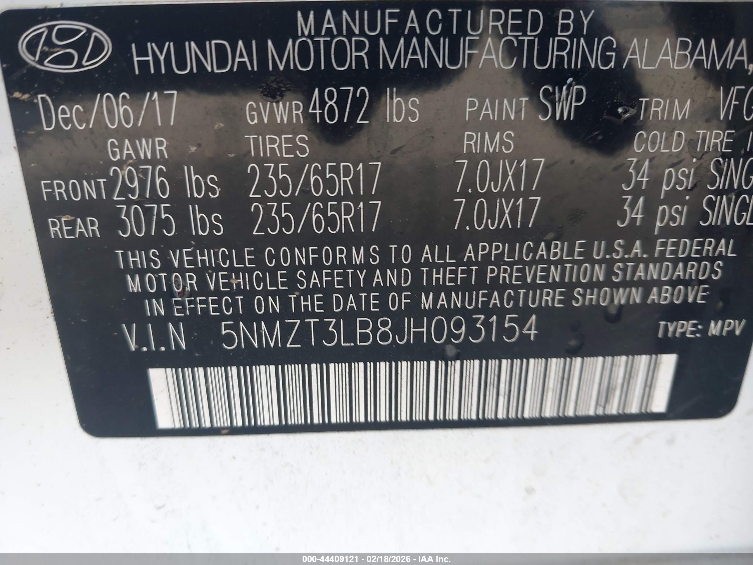 HYUNDAI SANTA image 9