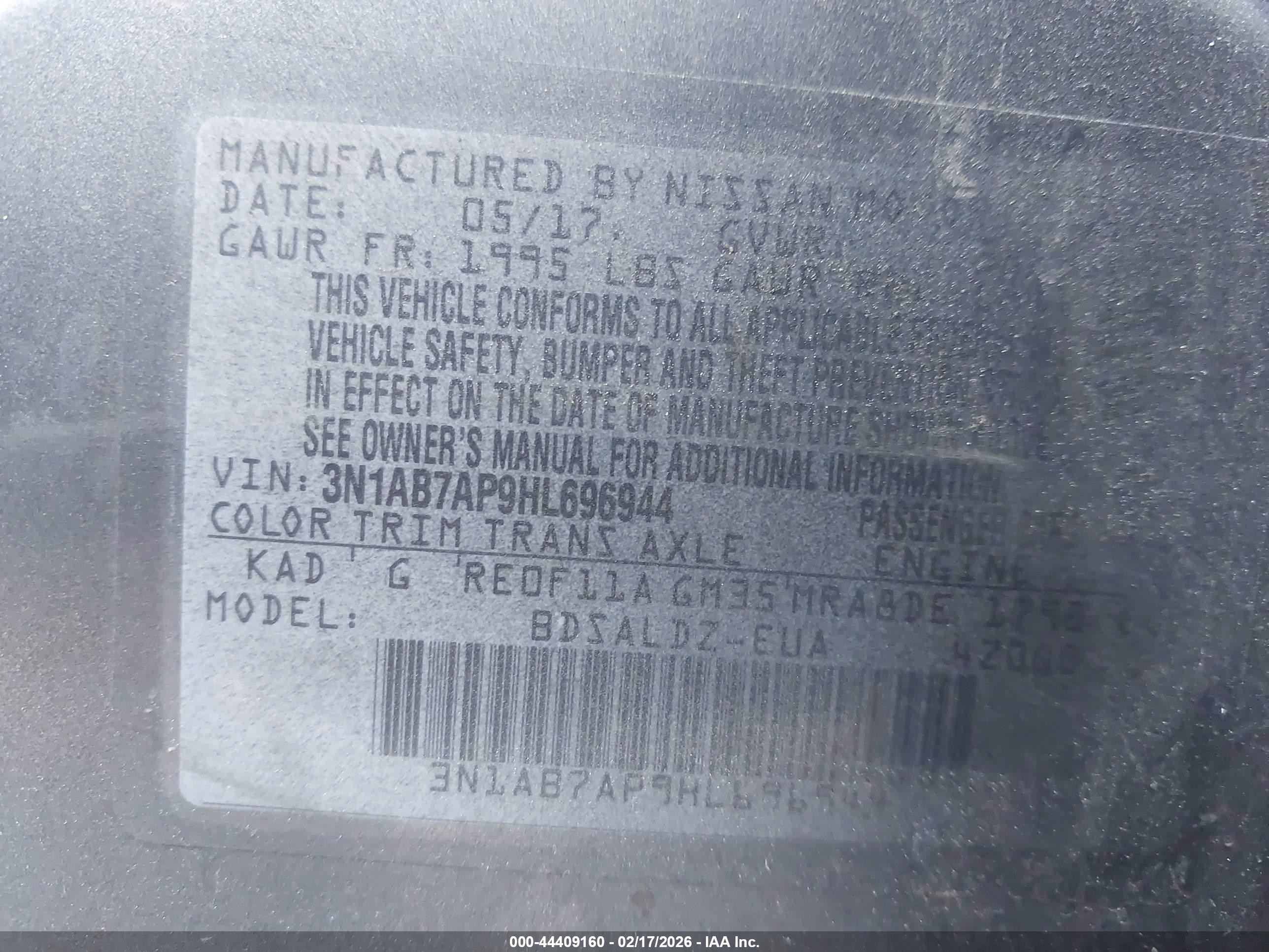 NISSAN SENTRA image 9