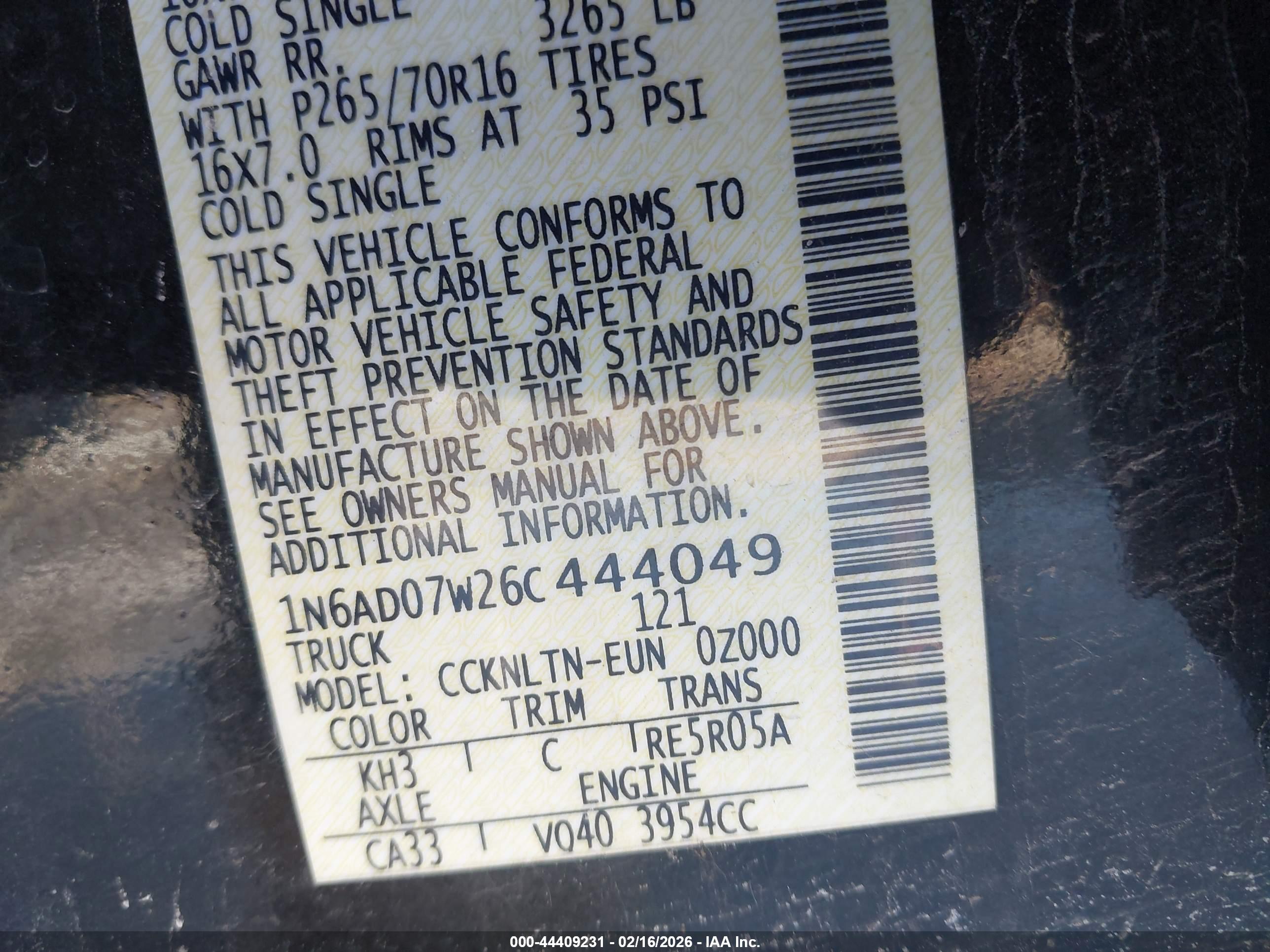 NISSAN FRONTIER image 9