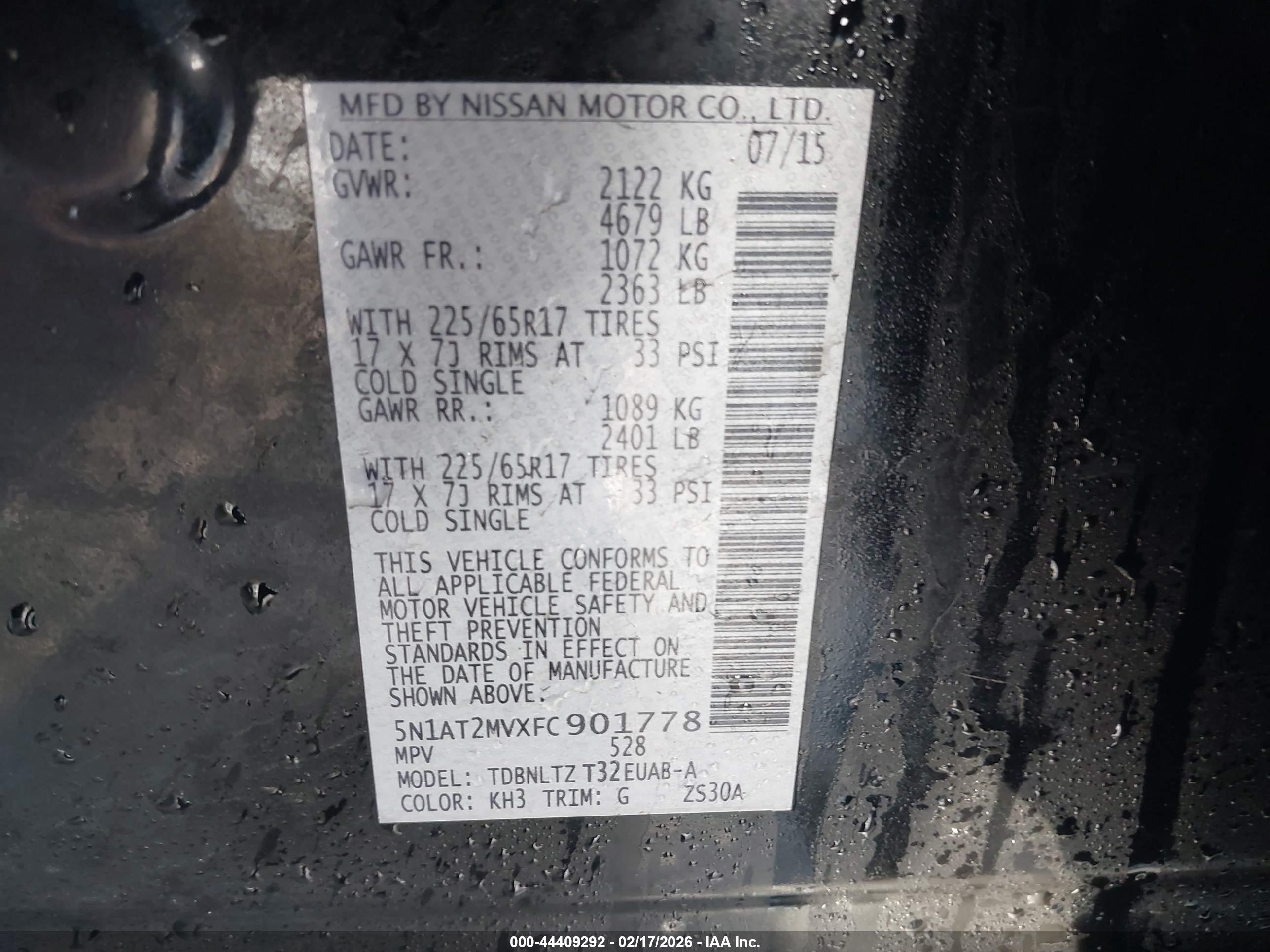 NISSAN ROGUE image 9