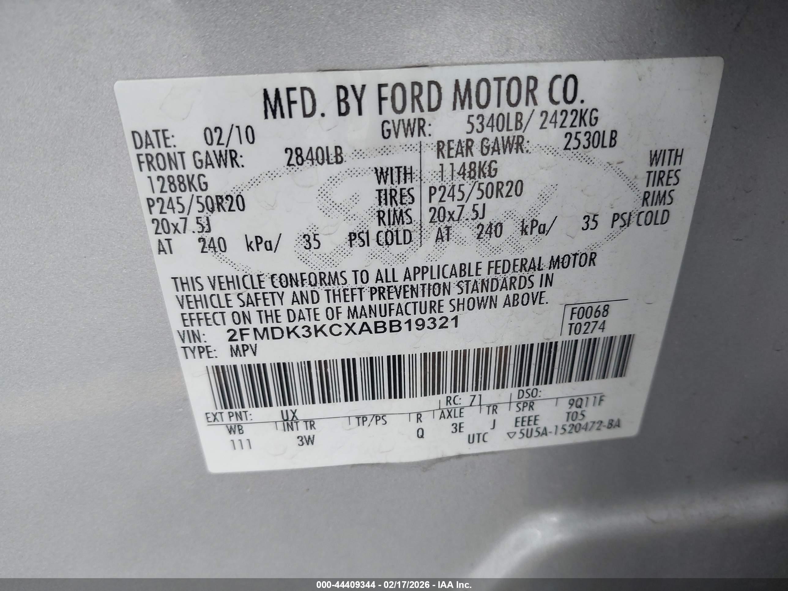 FORD EDGE image 9