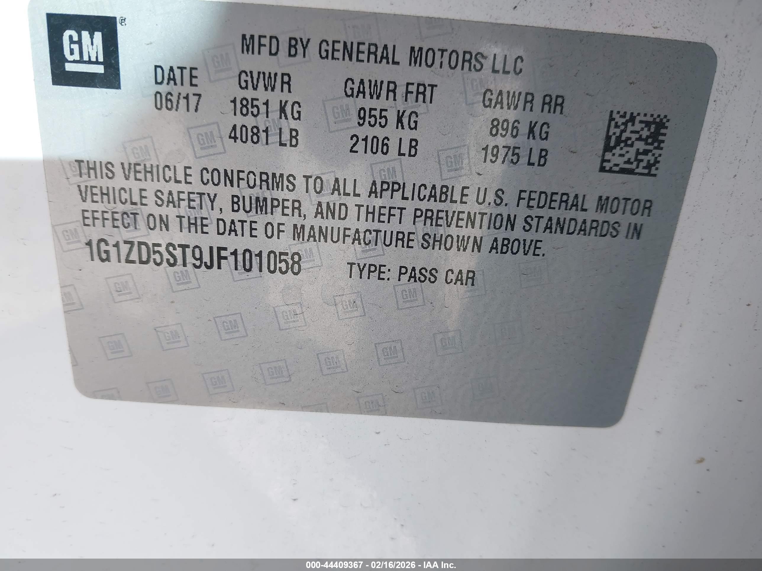 CHEVROLET MALIBU image 9