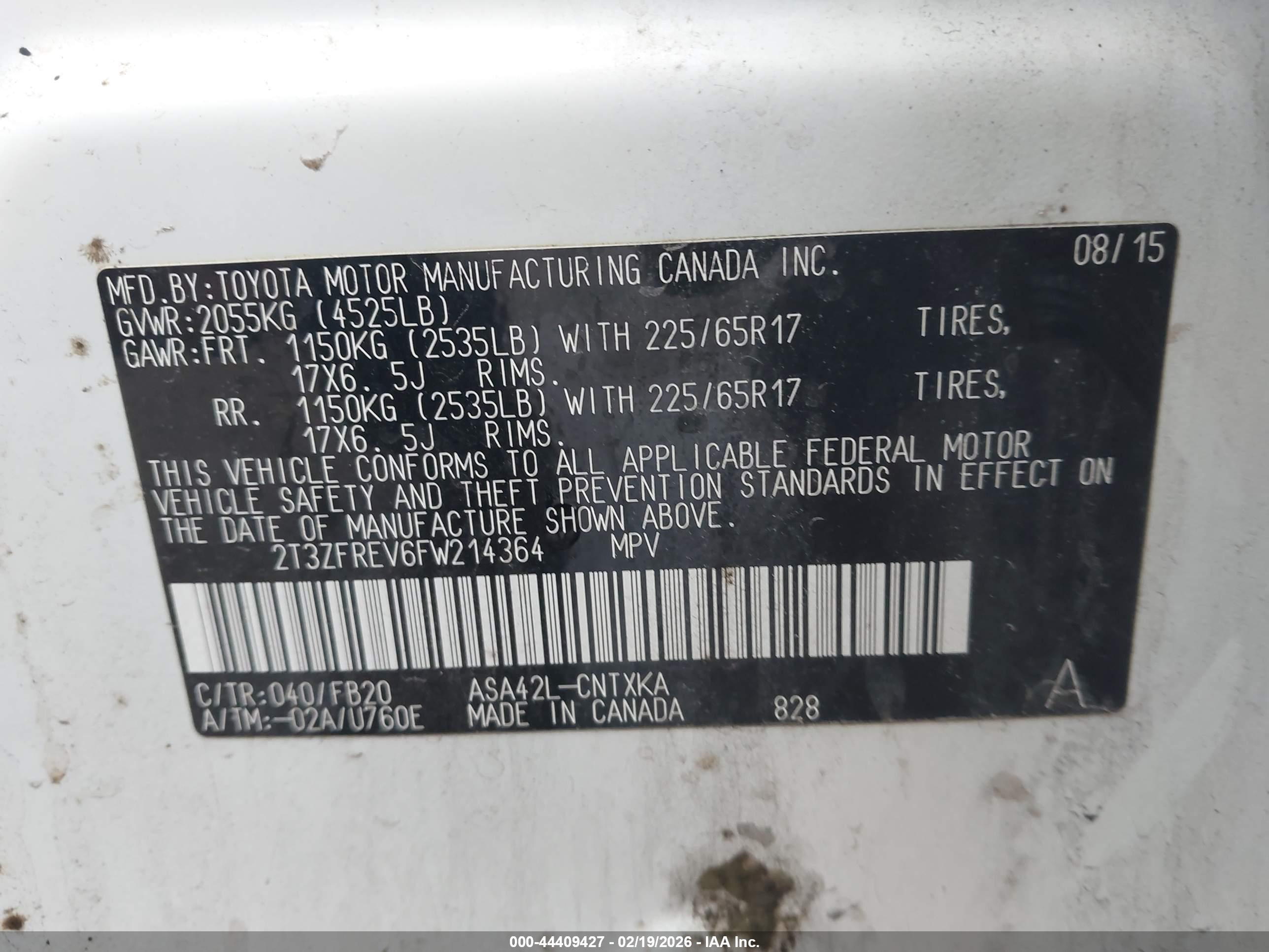 TOYOTA RAV4 image 9