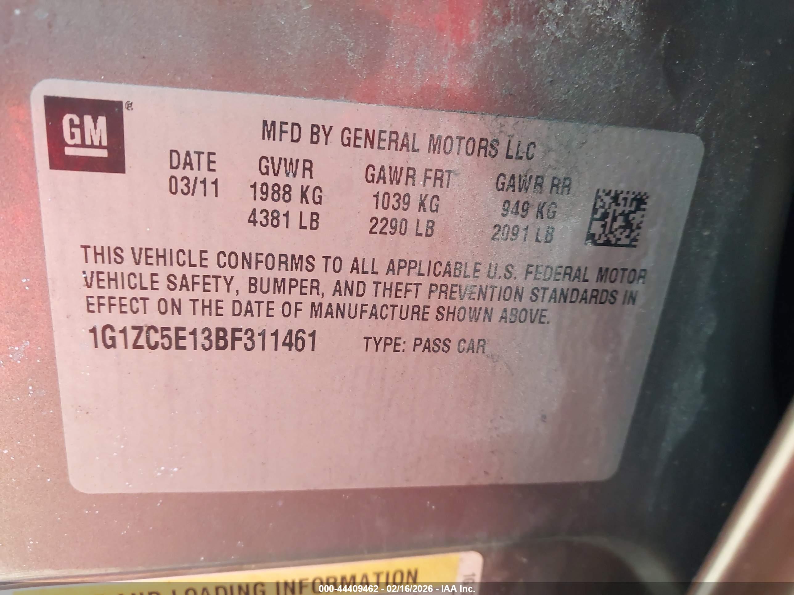 CHEVROLET MALIBU image 9