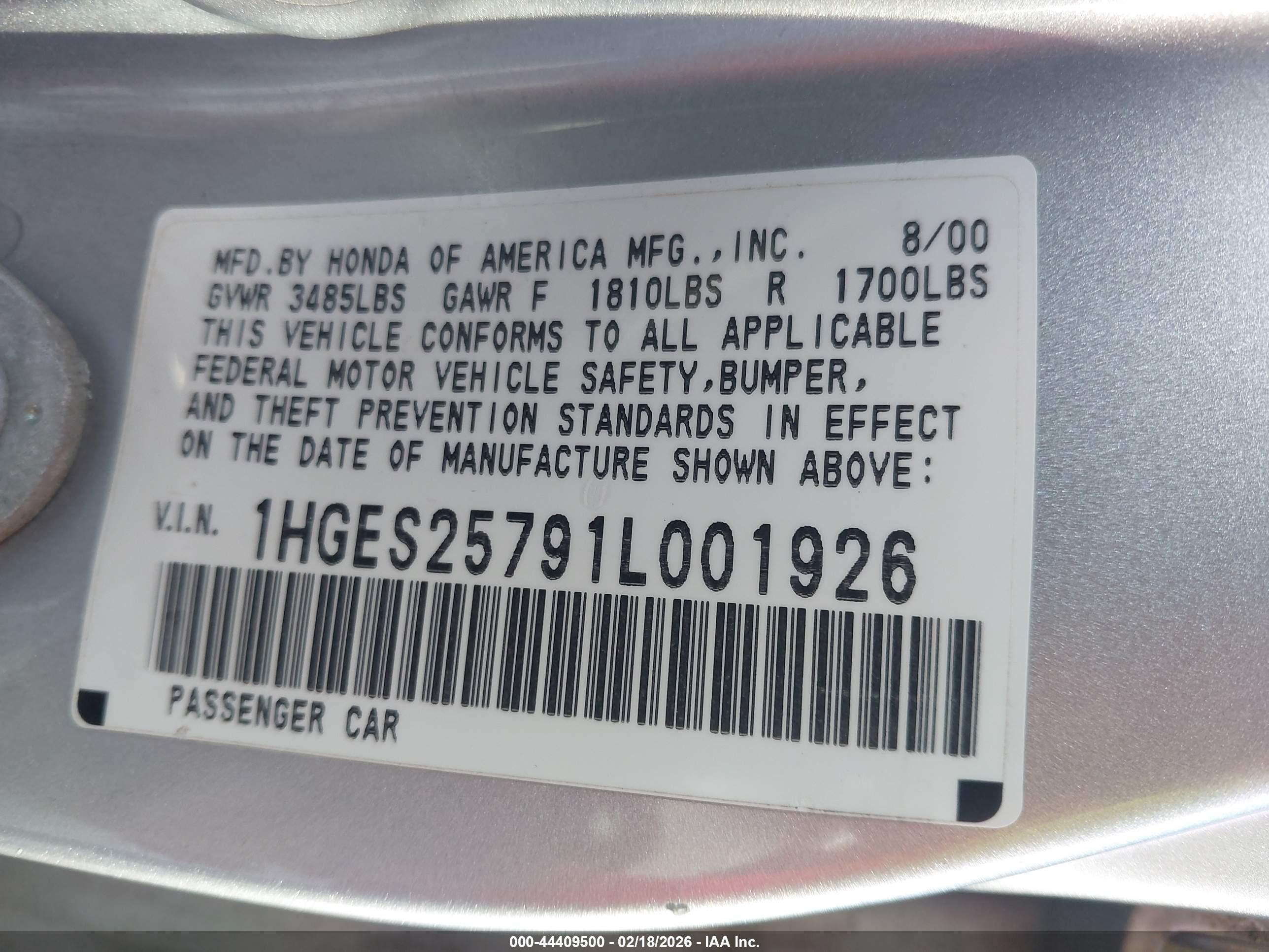 HONDA CIVIC image 9