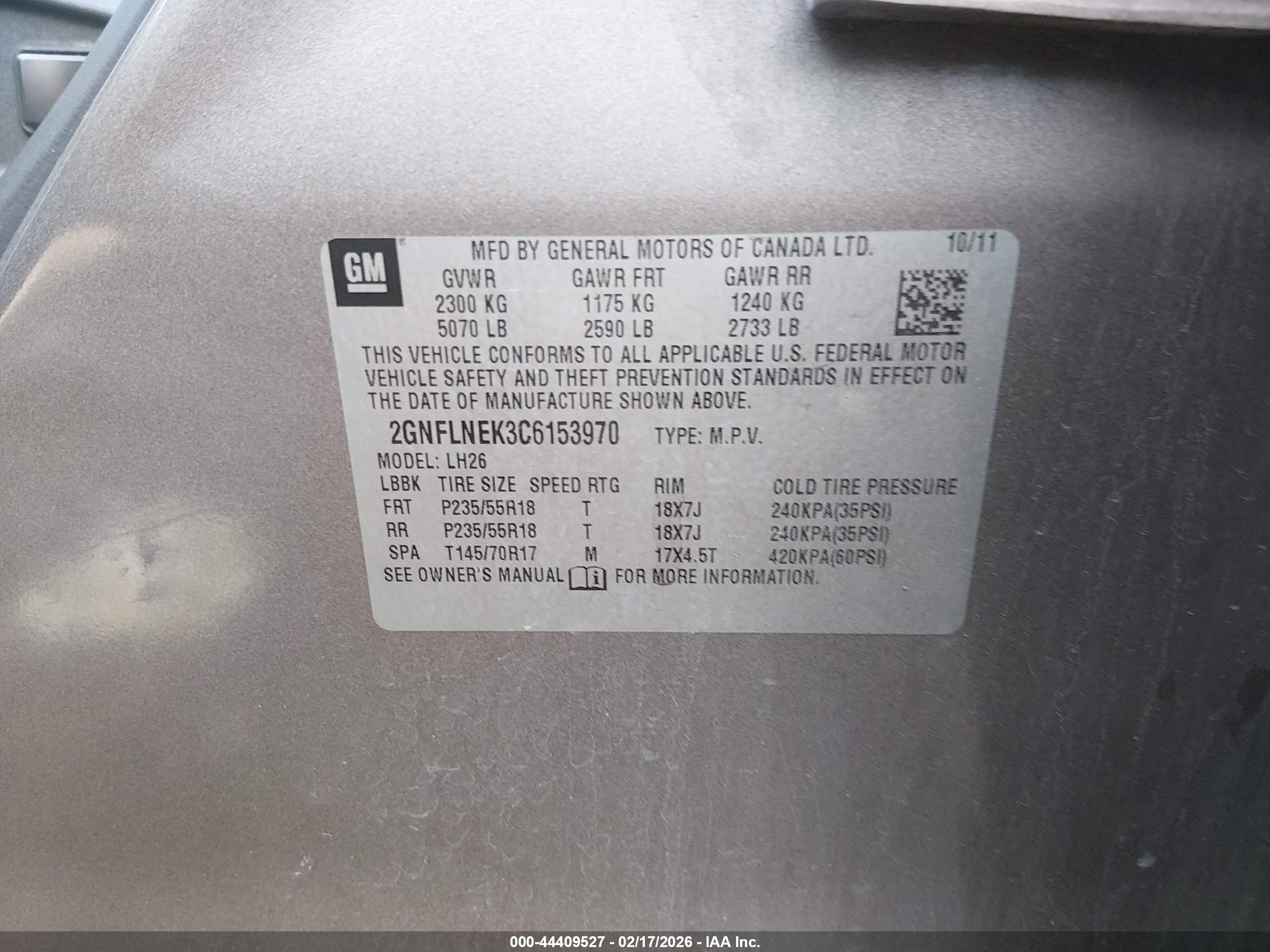 CHEVROLET EQUINOX image 9