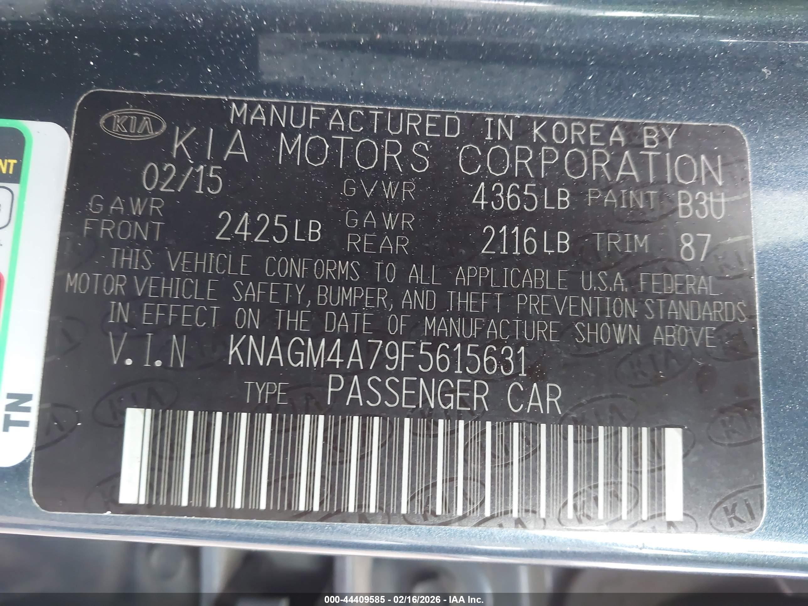 KIA OPTIMA image 9