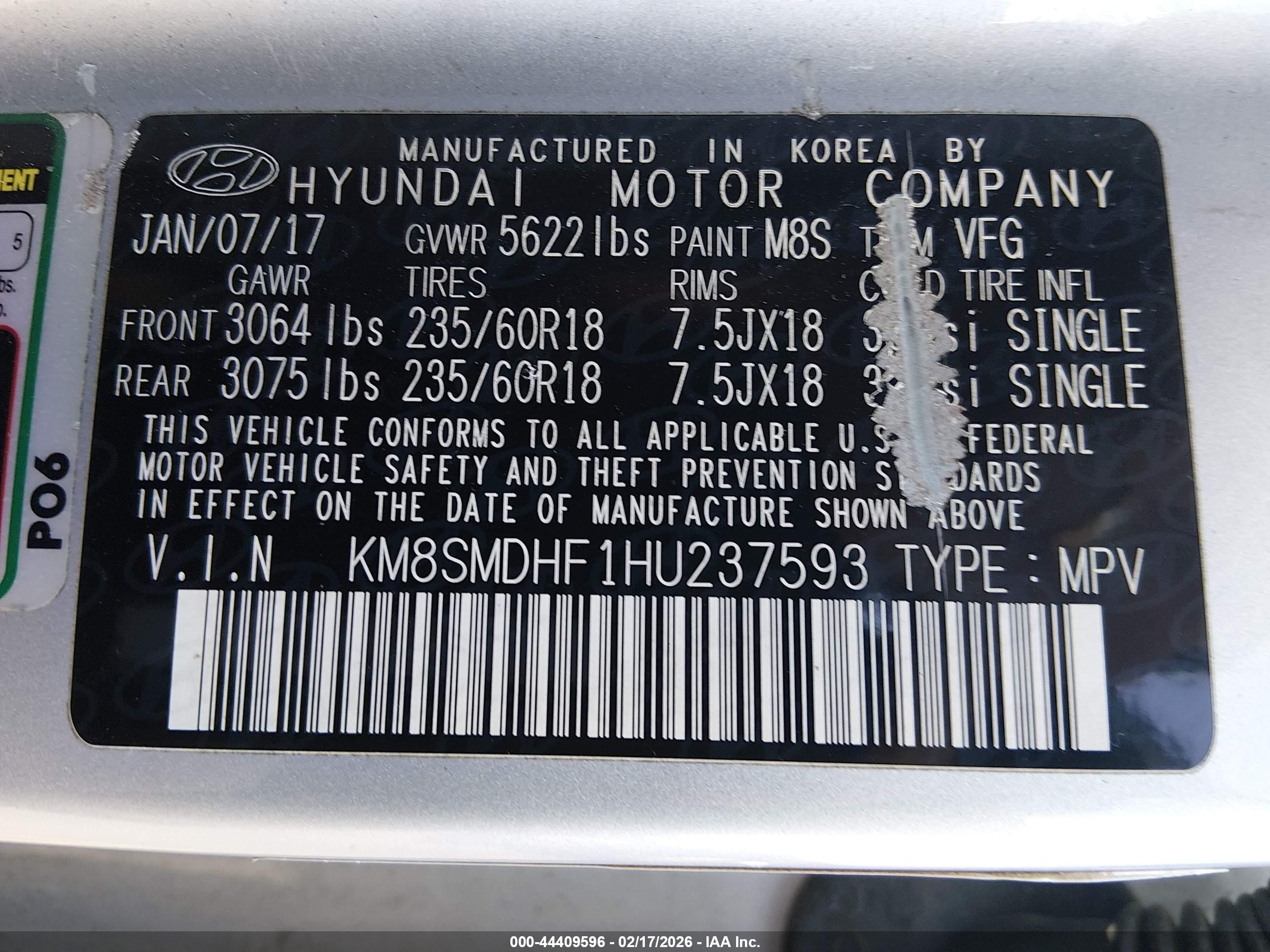 HYUNDAI SANTA image 9