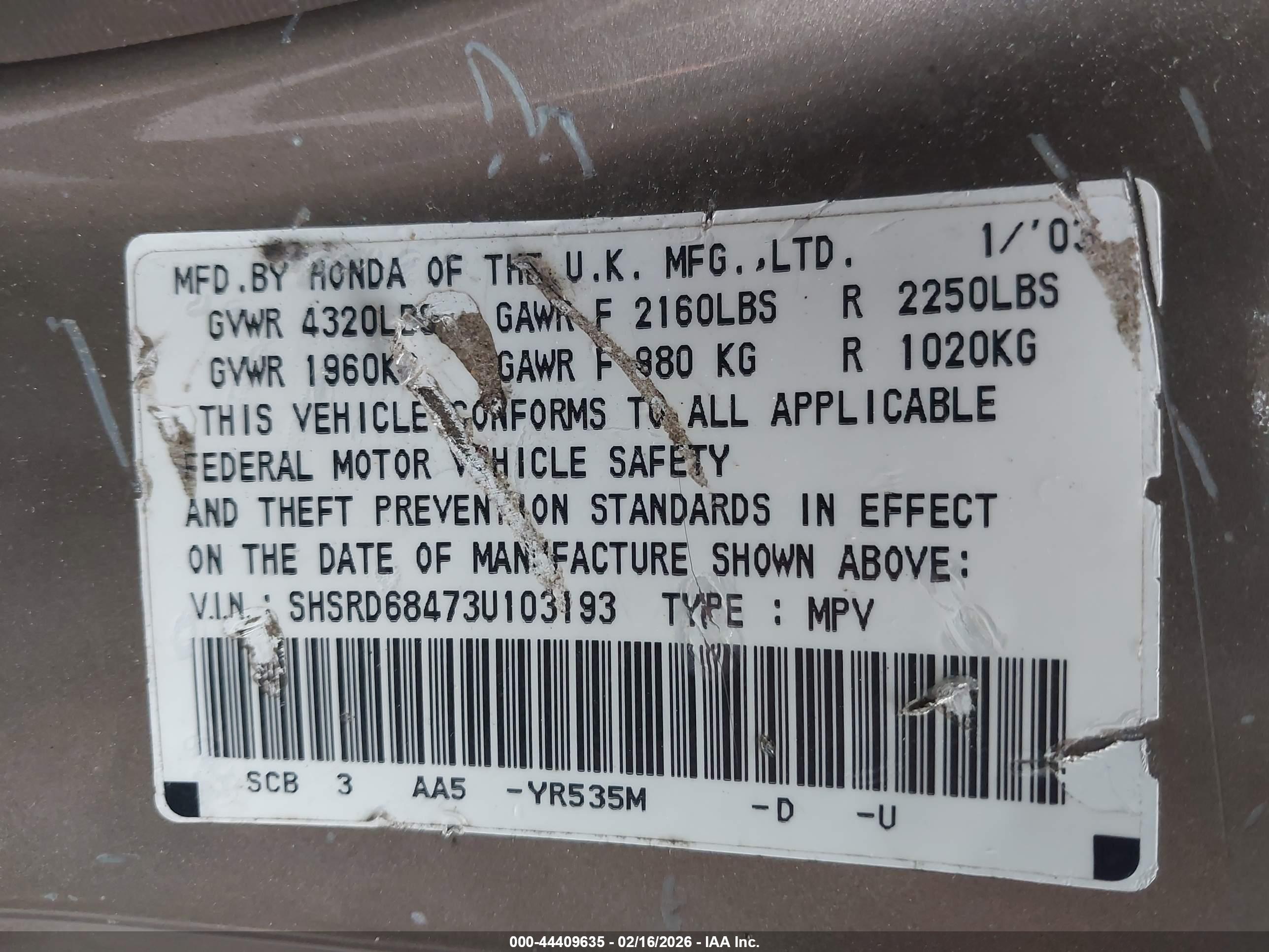 HONDA CR-V image 9