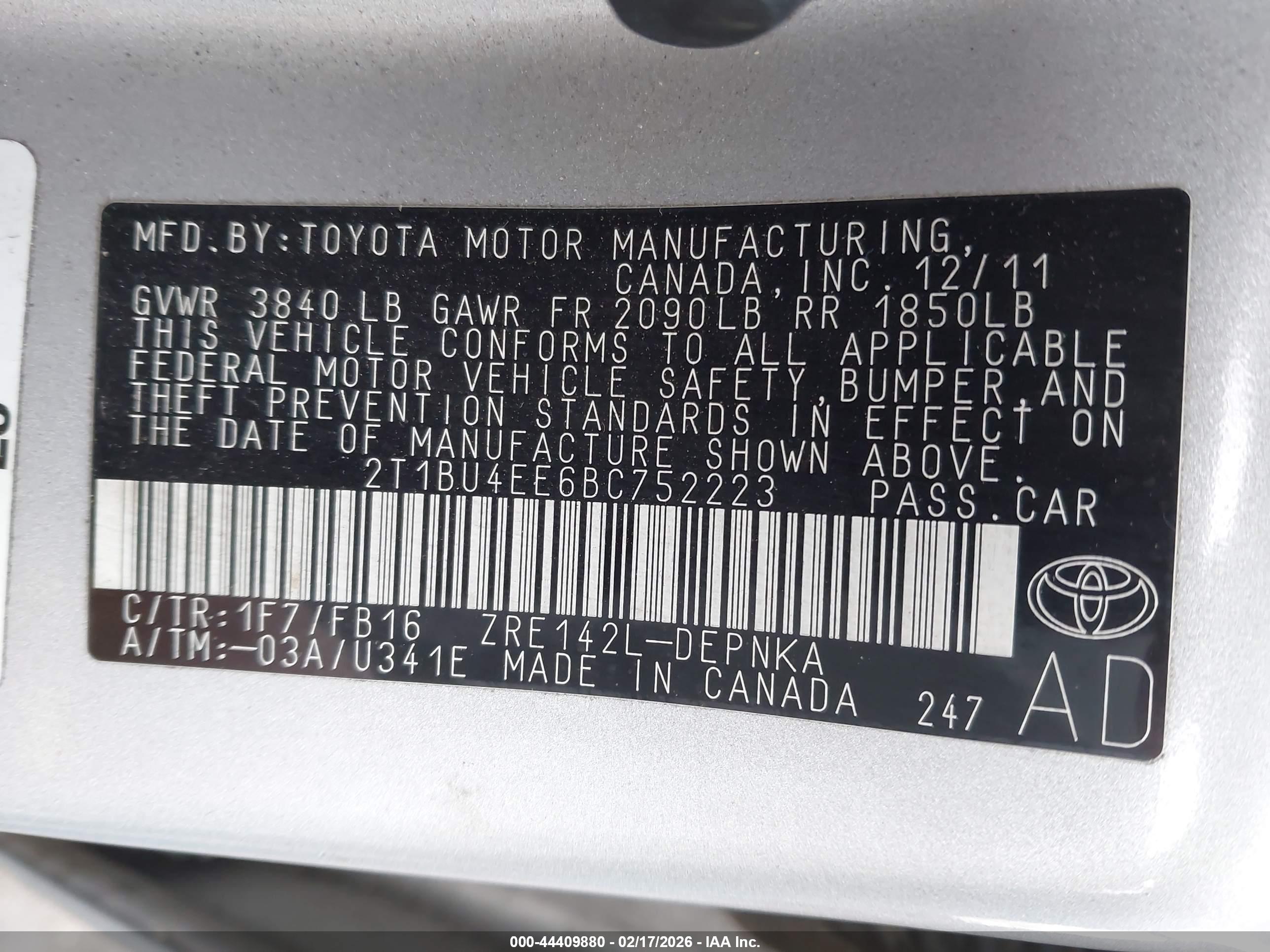 TOYOTA COROLLA image 9