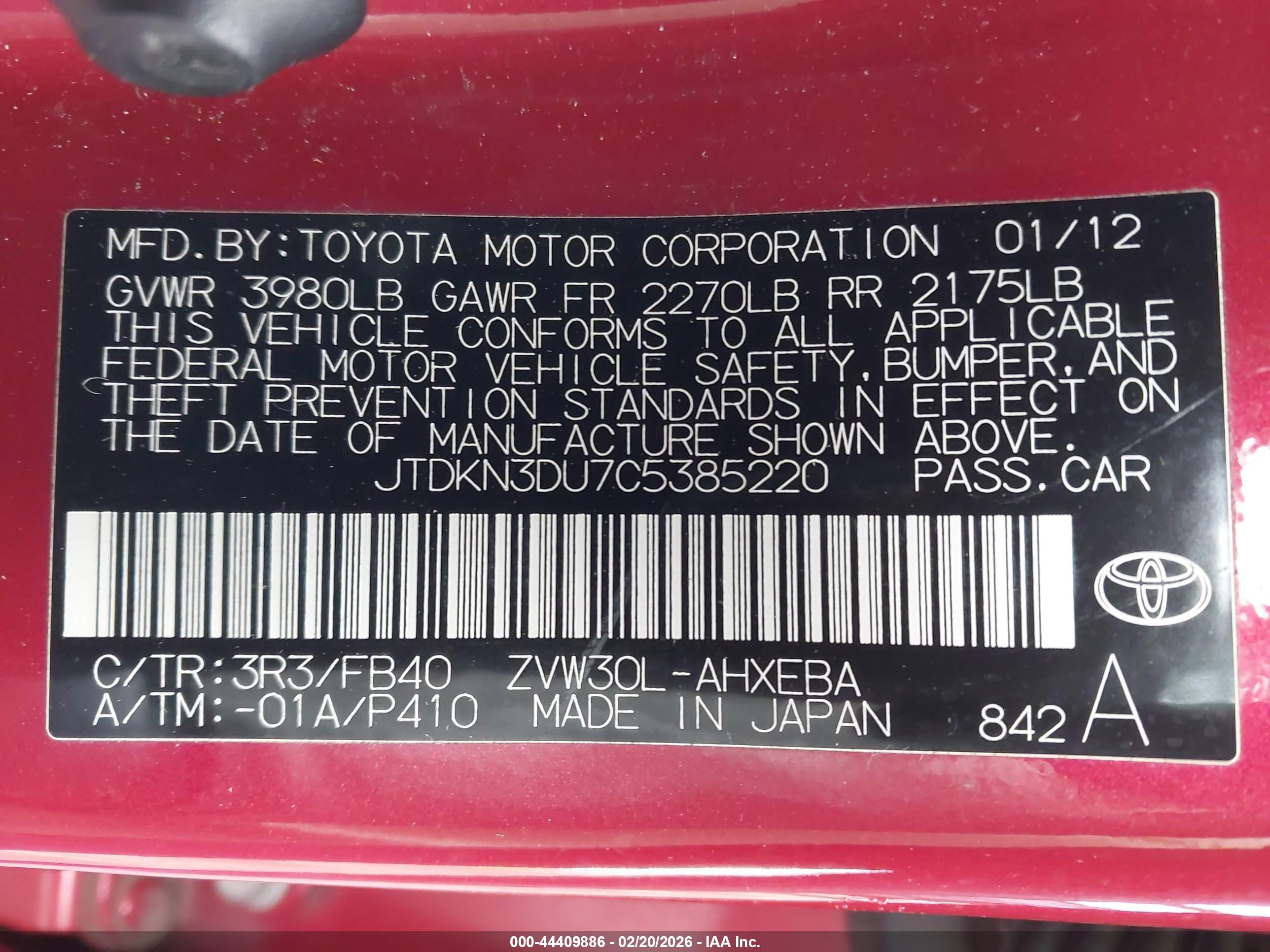 TOYOTA PRIUS image 9