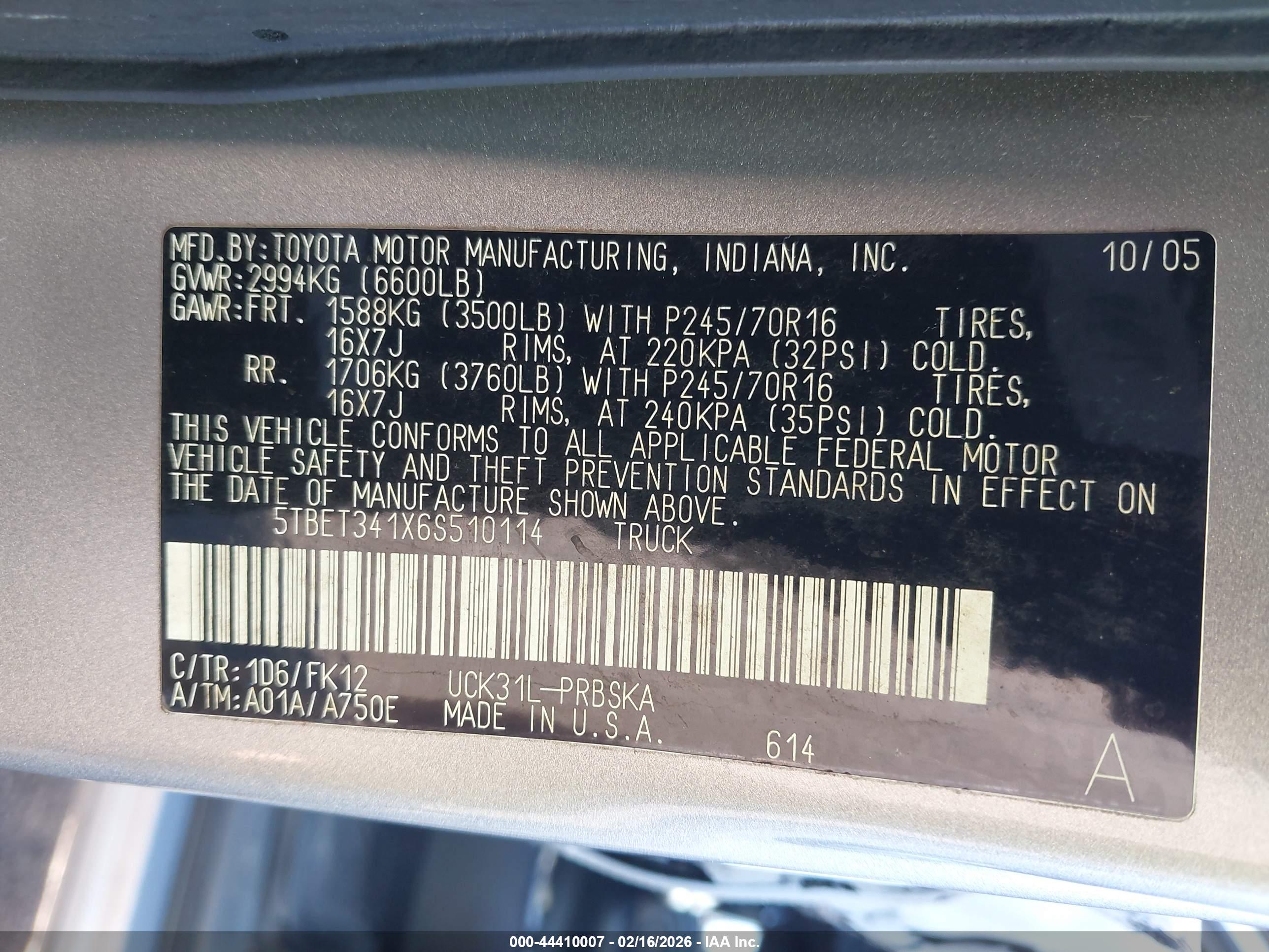 TOYOTA TUNDRA image 9