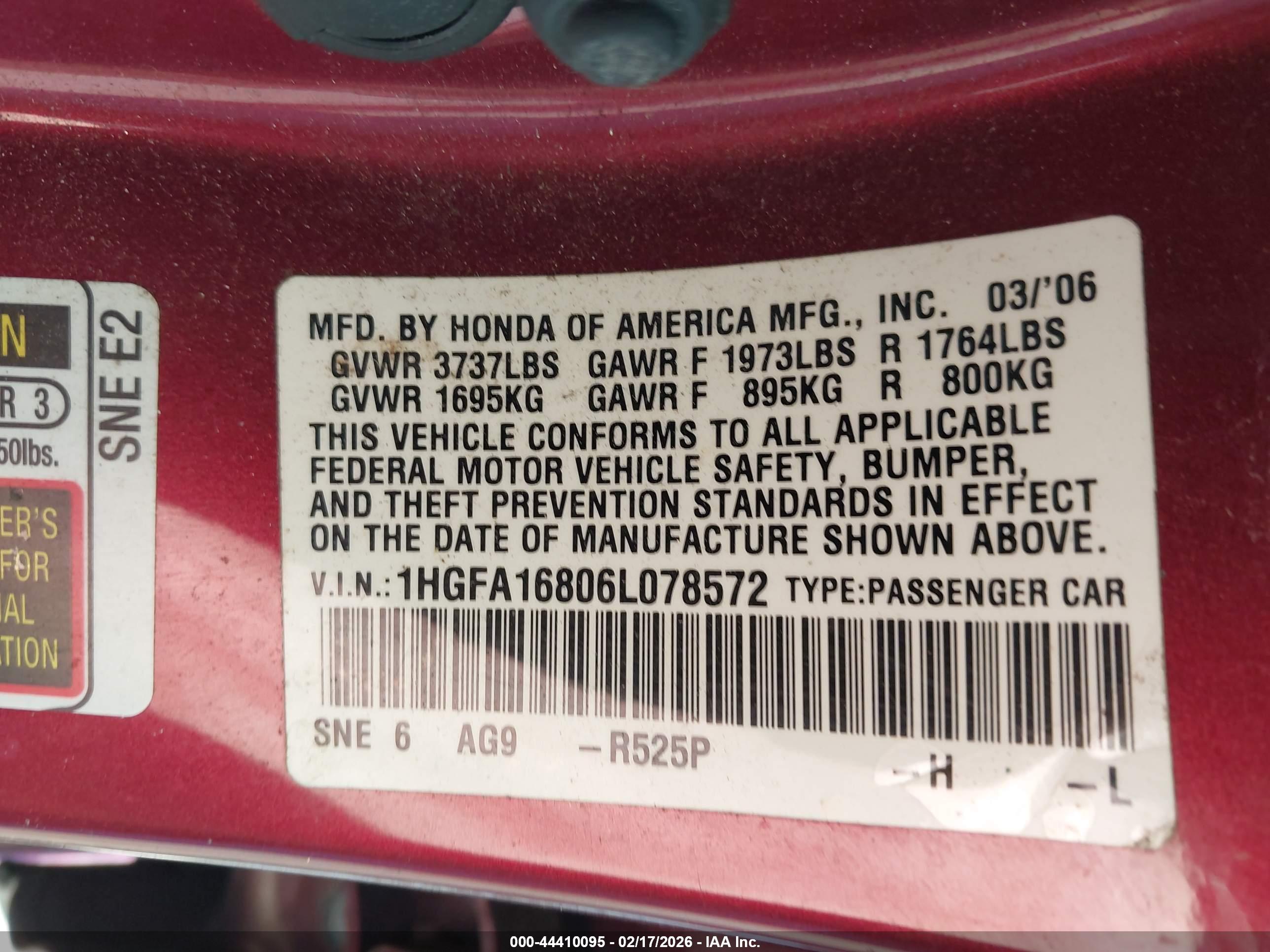 HONDA CIVIC image 9