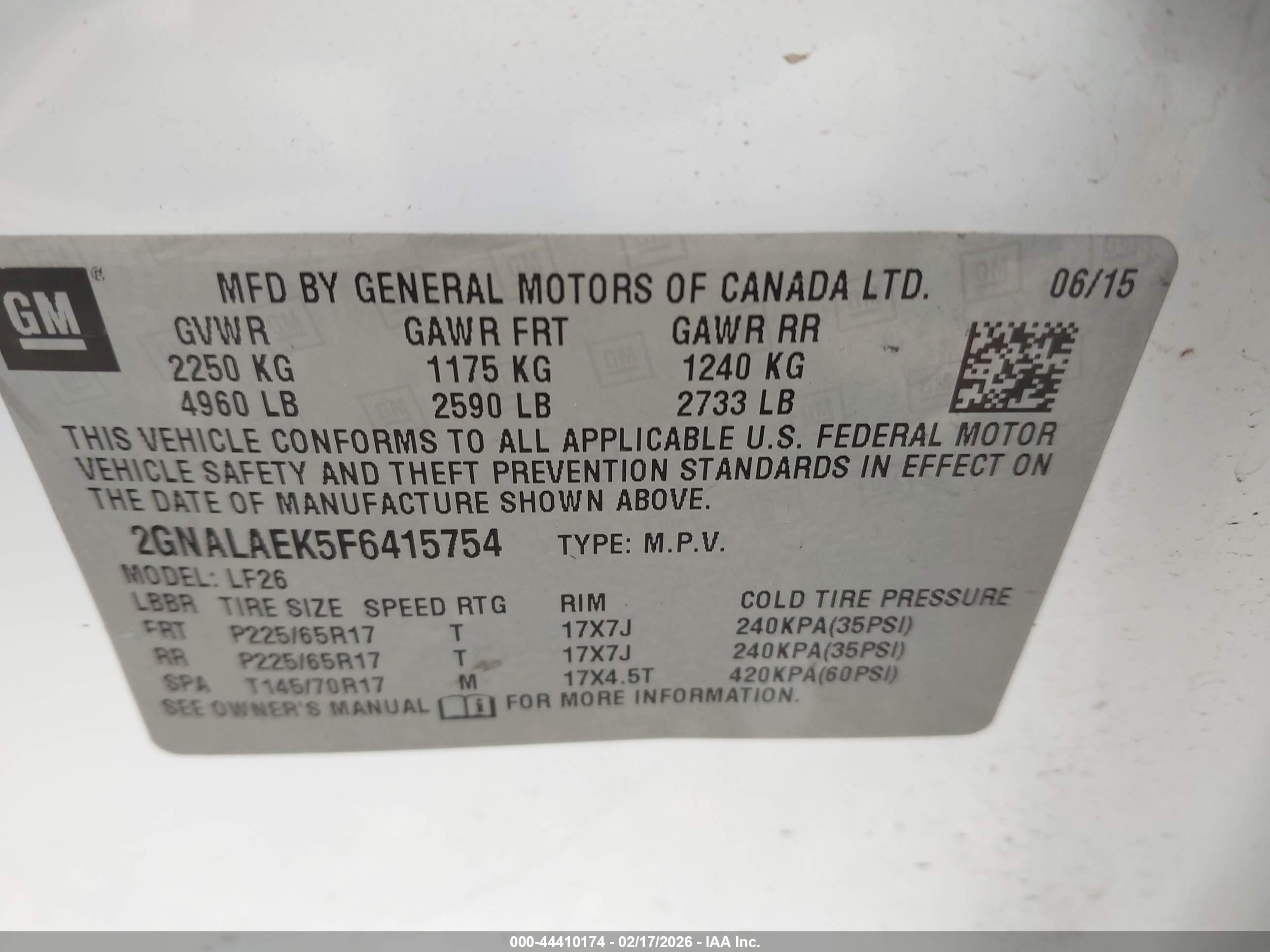 CHEVROLET EQUINOX image 9