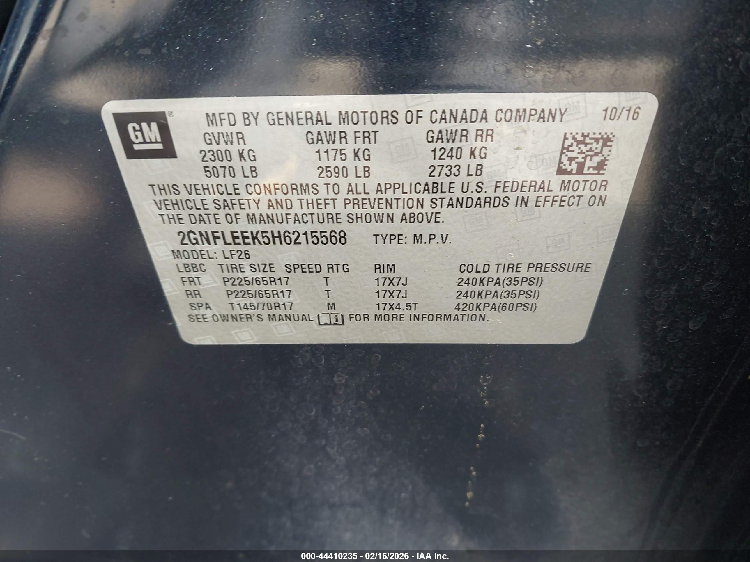 CHEVROLET EQUINOX image 9