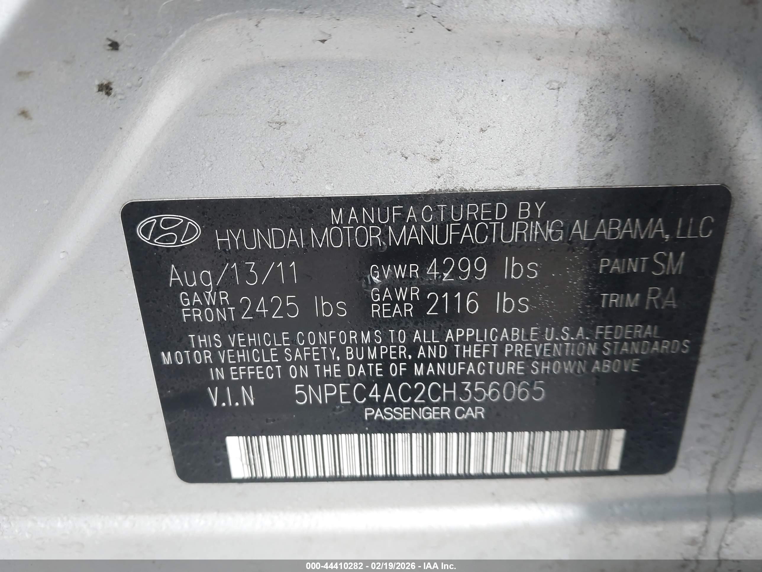HYUNDAI SONATA image 9