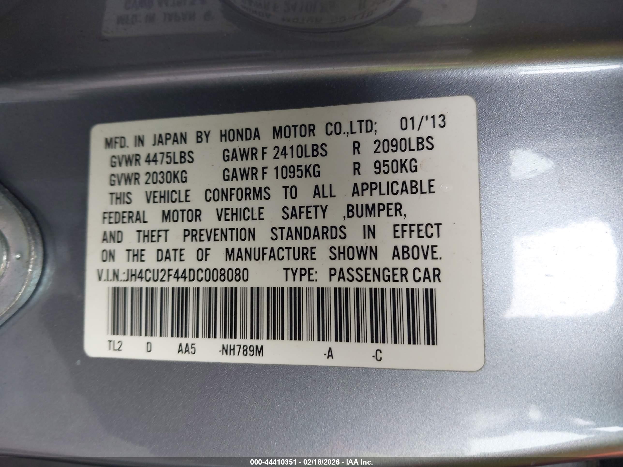 ACURA TSX image 9