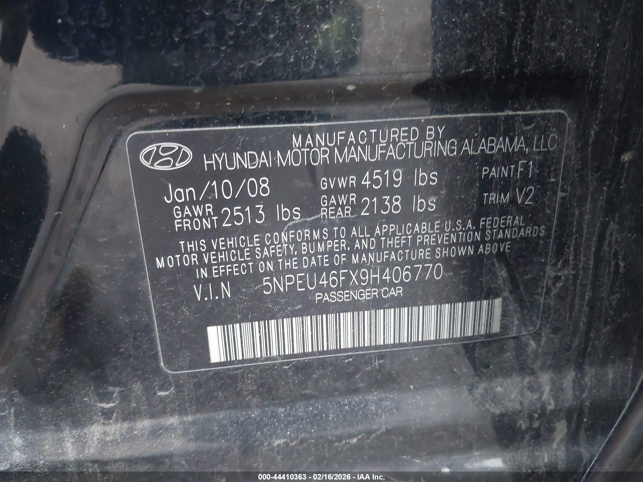 HYUNDAI SONATA image 9