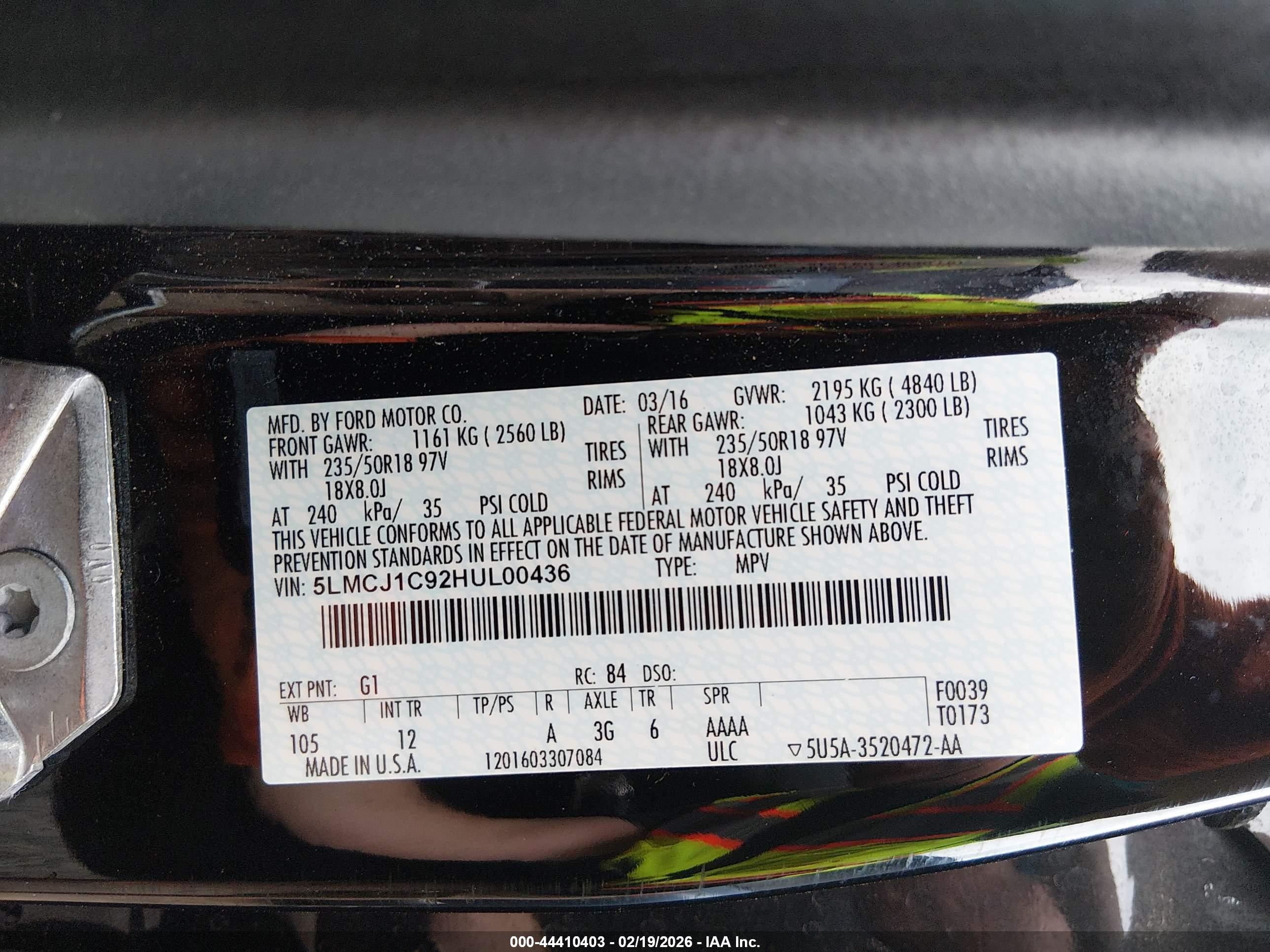 LINCOLN MKC image 9