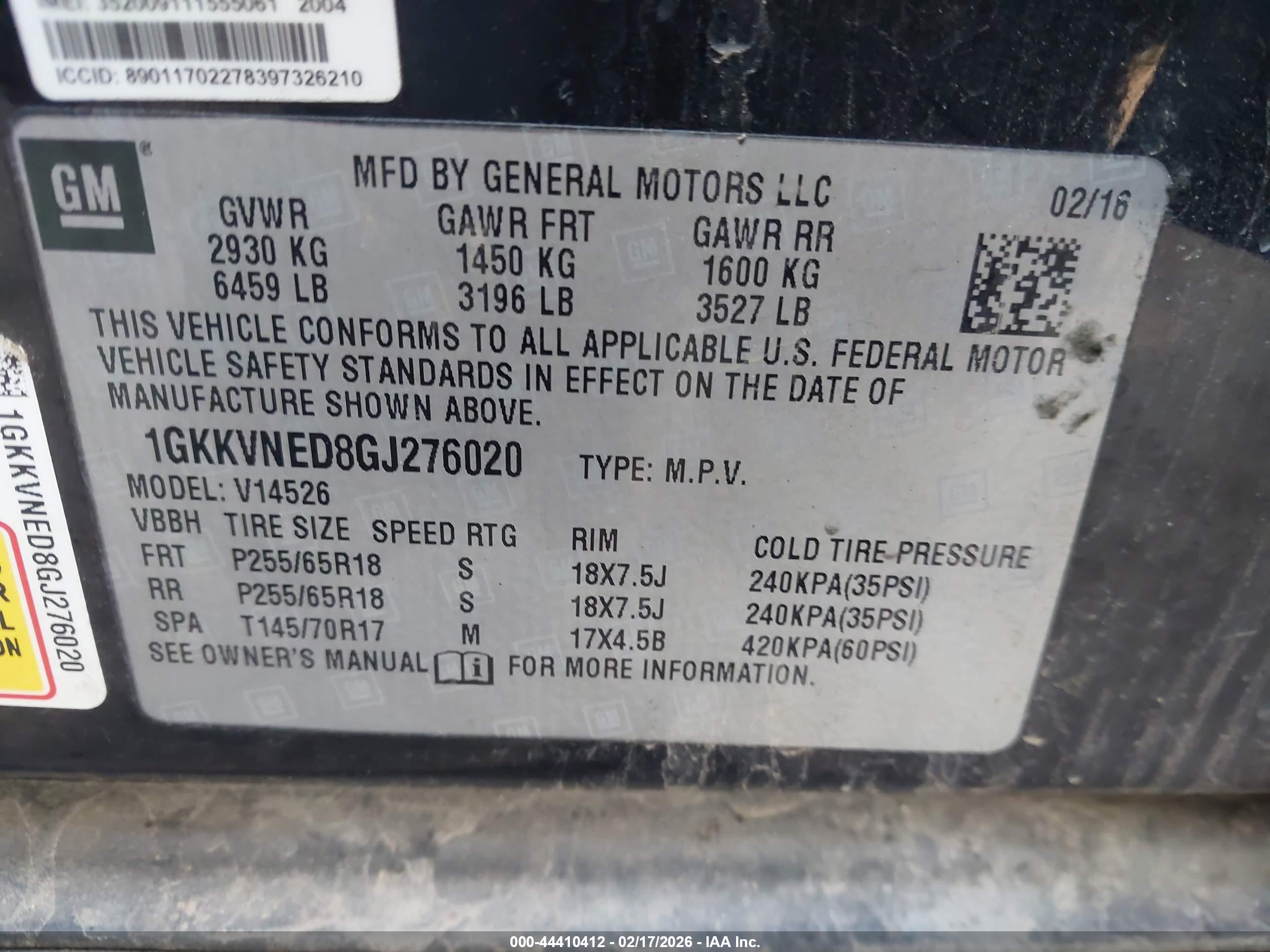 GMC ACADIA image 9