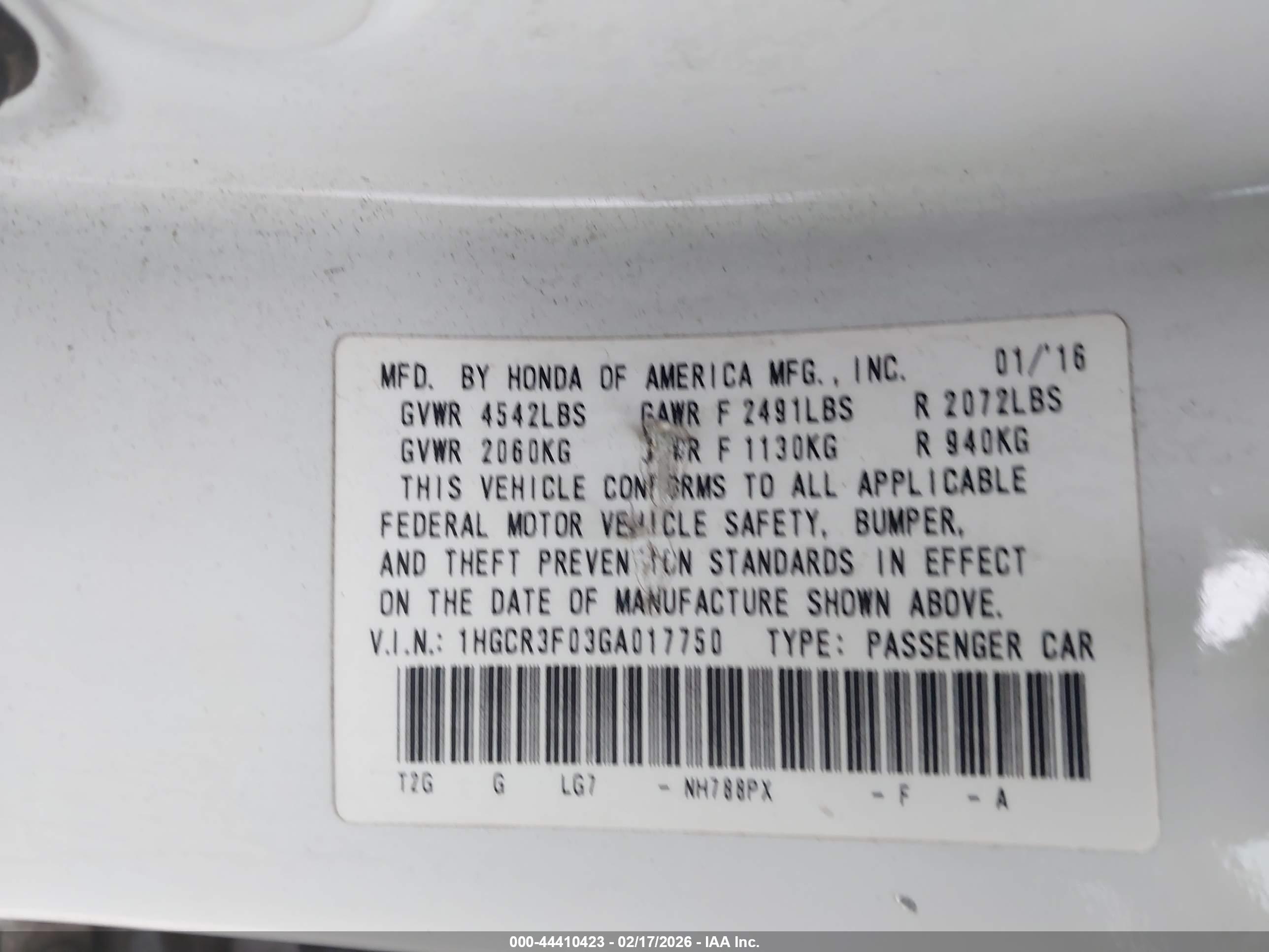 HONDA ACCORD image 9