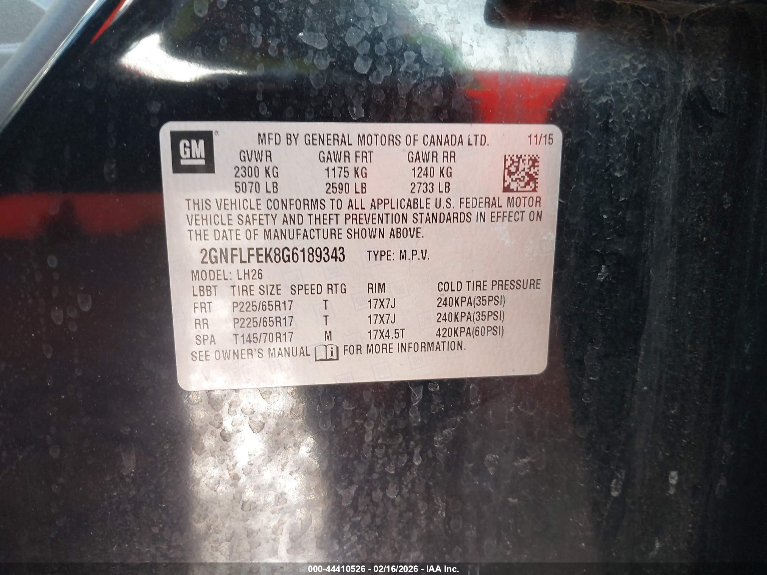 CHEVROLET EQUINOX image 9