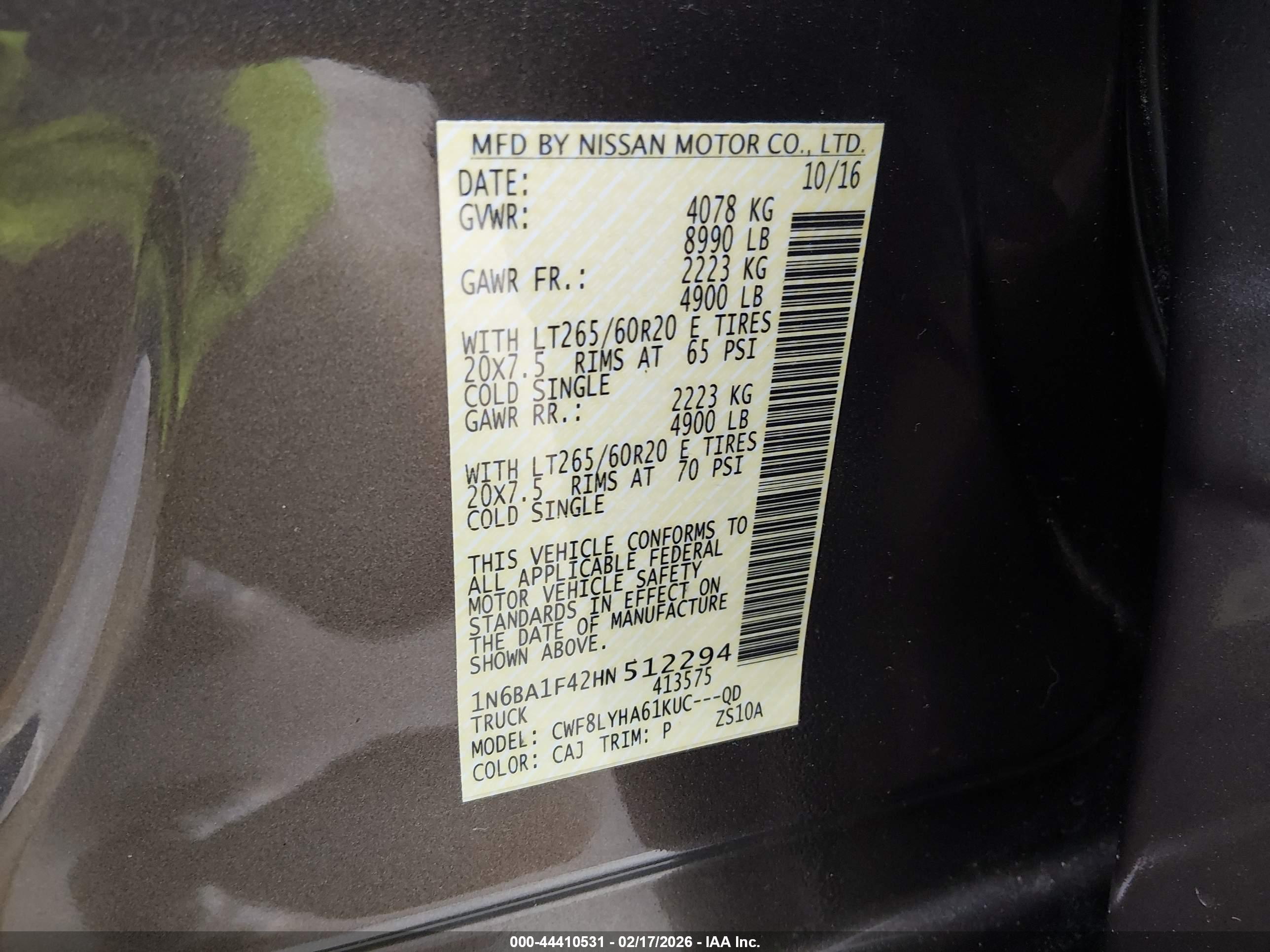 NISSAN TITAN image 9
