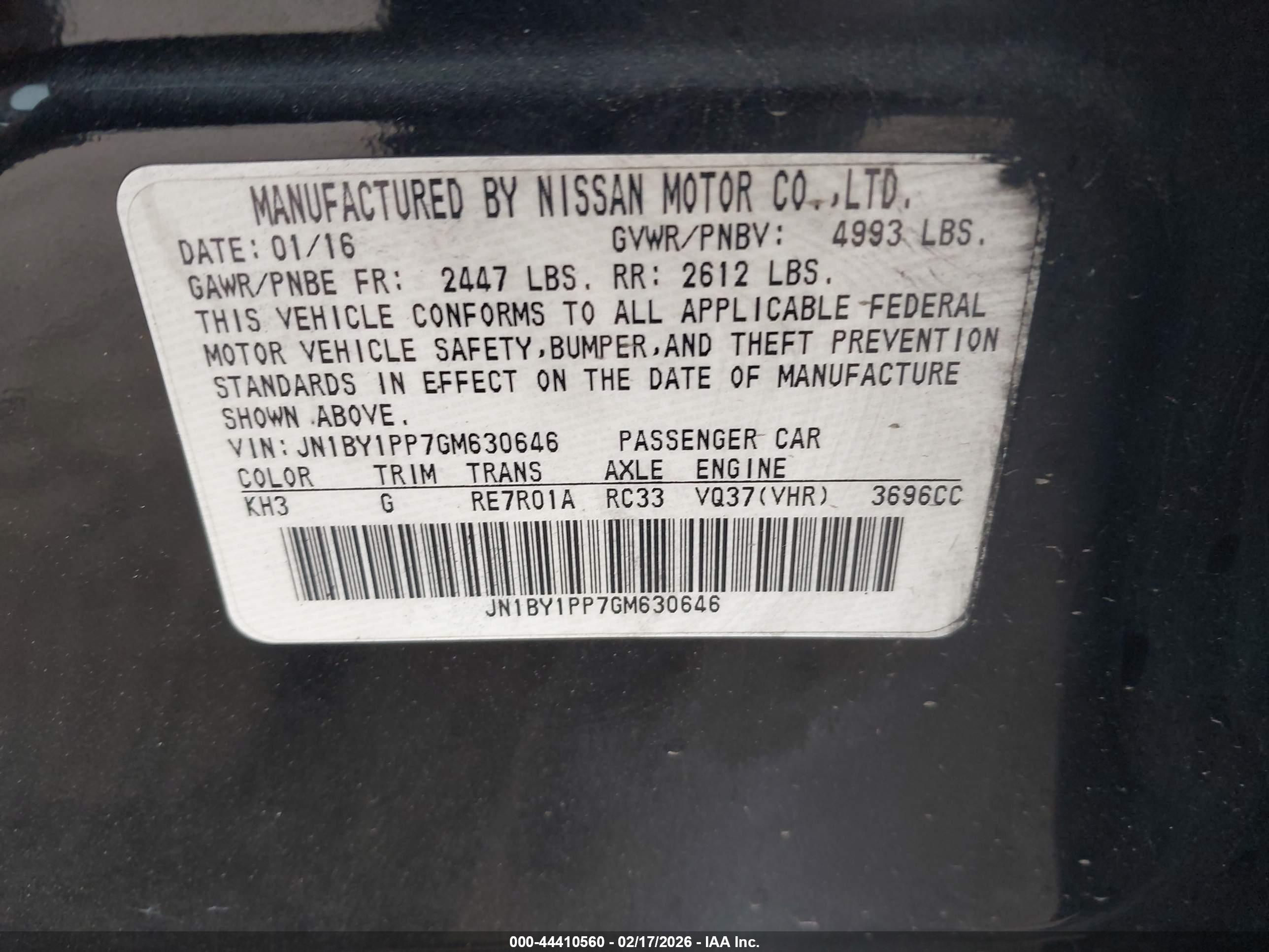 INFINITI Q70L image 9