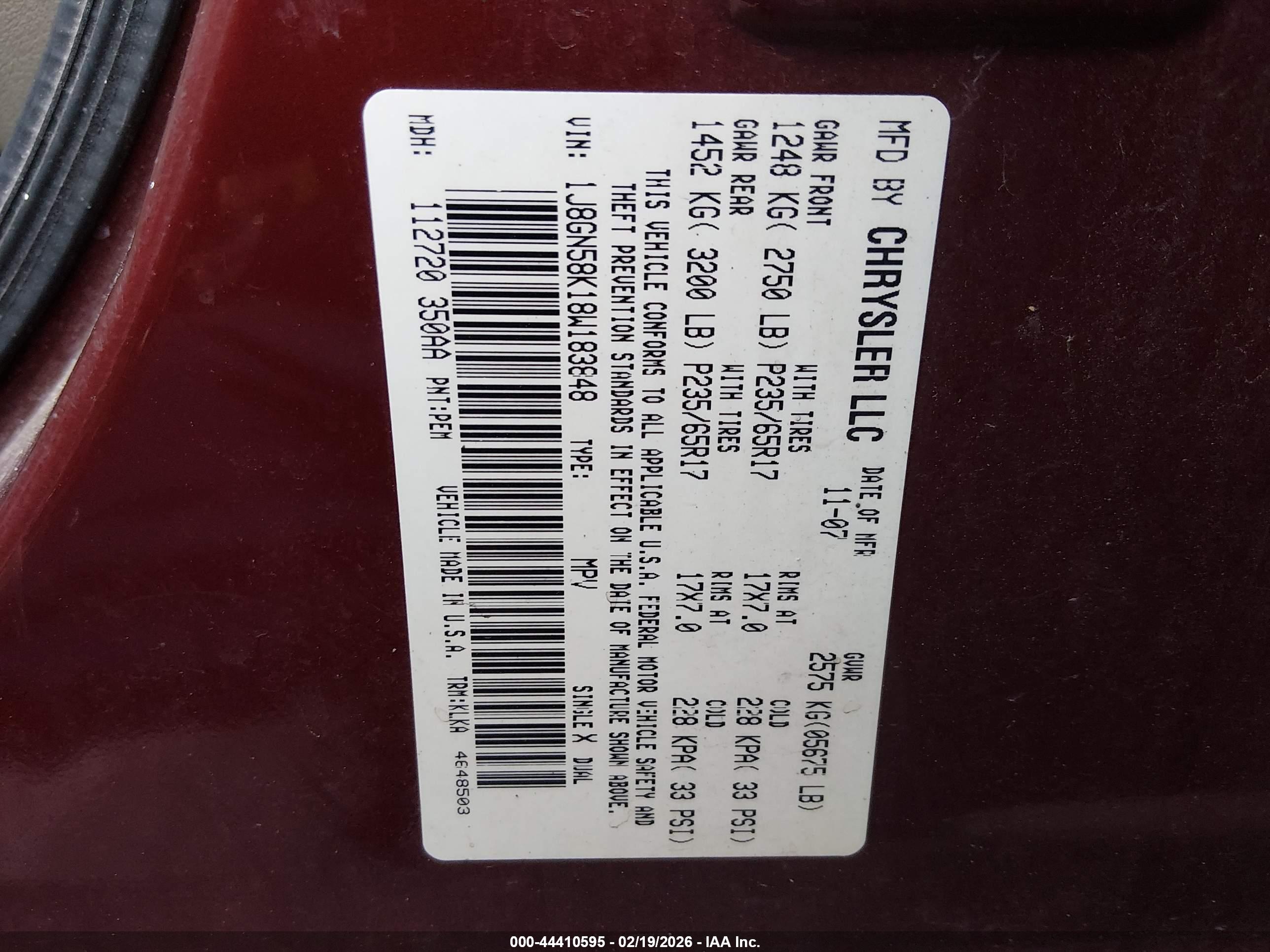 JEEP LIBERTY image 9