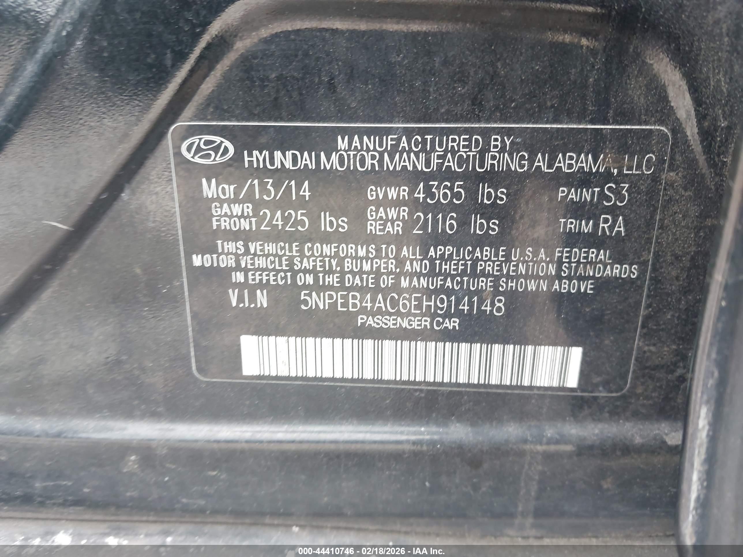 HYUNDAI SONATA image 9